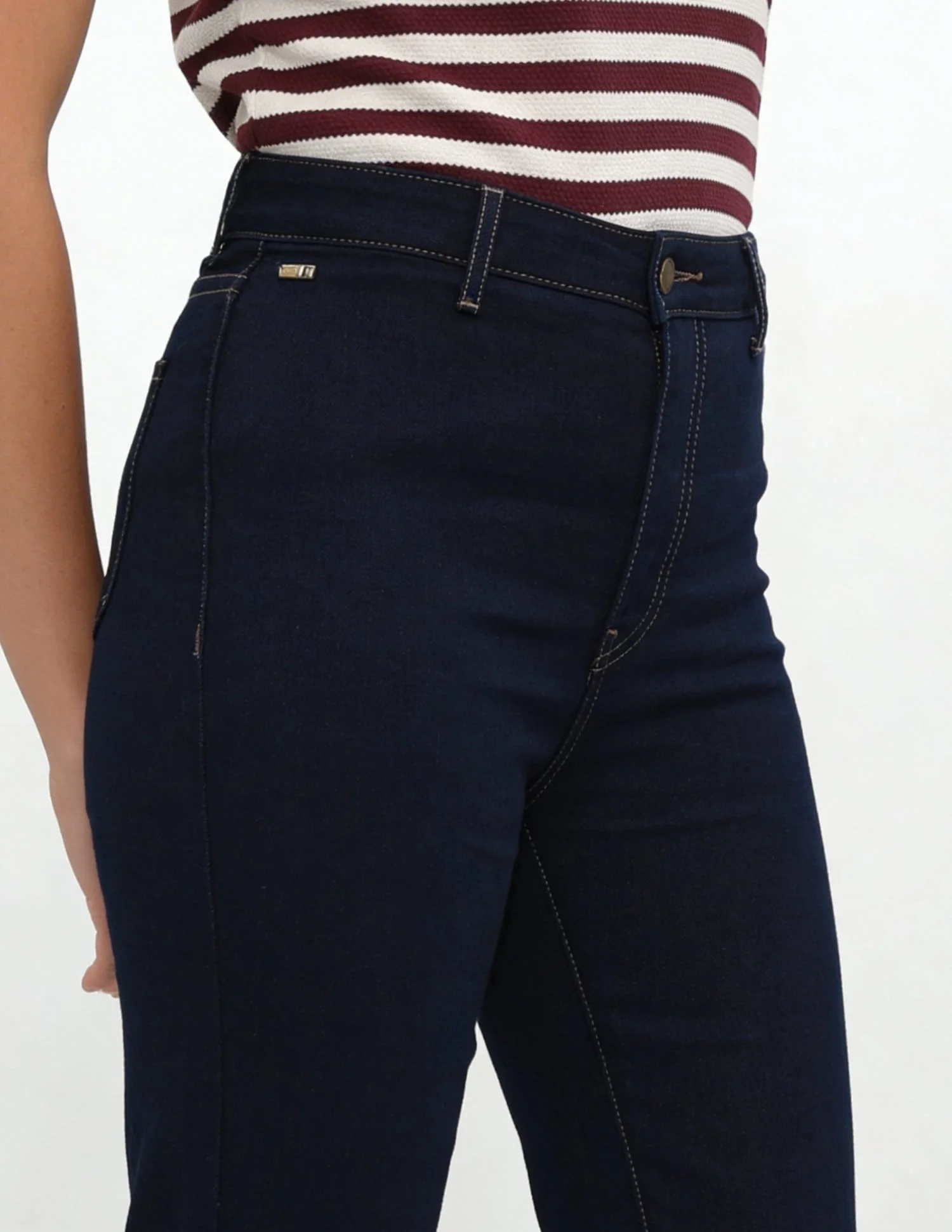 High Rise Bootcut Jeans - Image 6