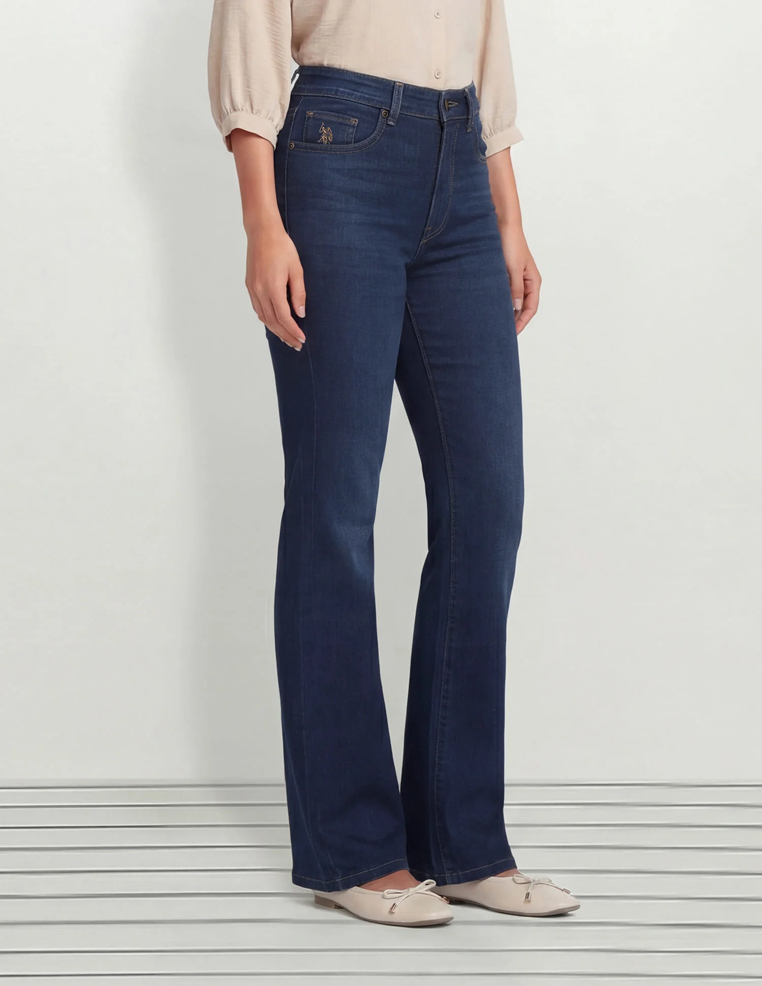 High Rise Bootcut Jeans - Image 3