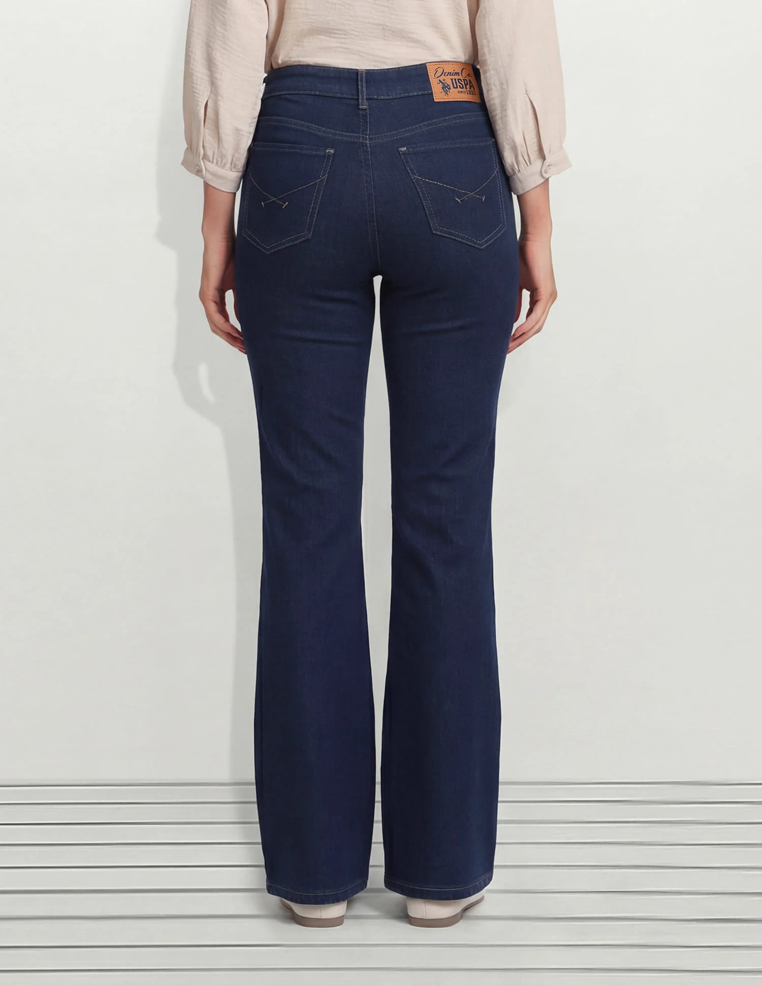 High Rise Bootcut Jeans - Image 4
