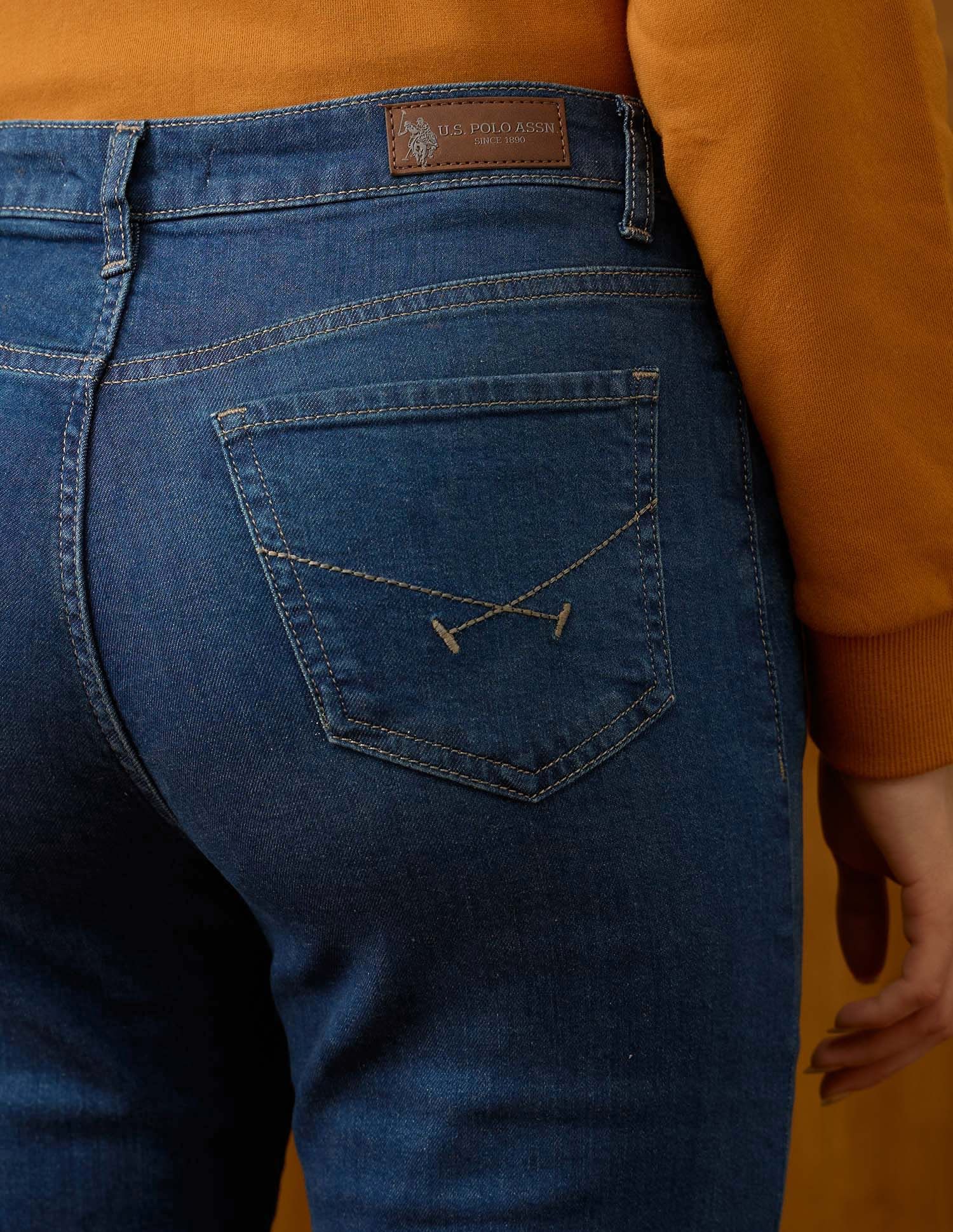 High Rise Extreme Flare Fit Jeans - Image 8