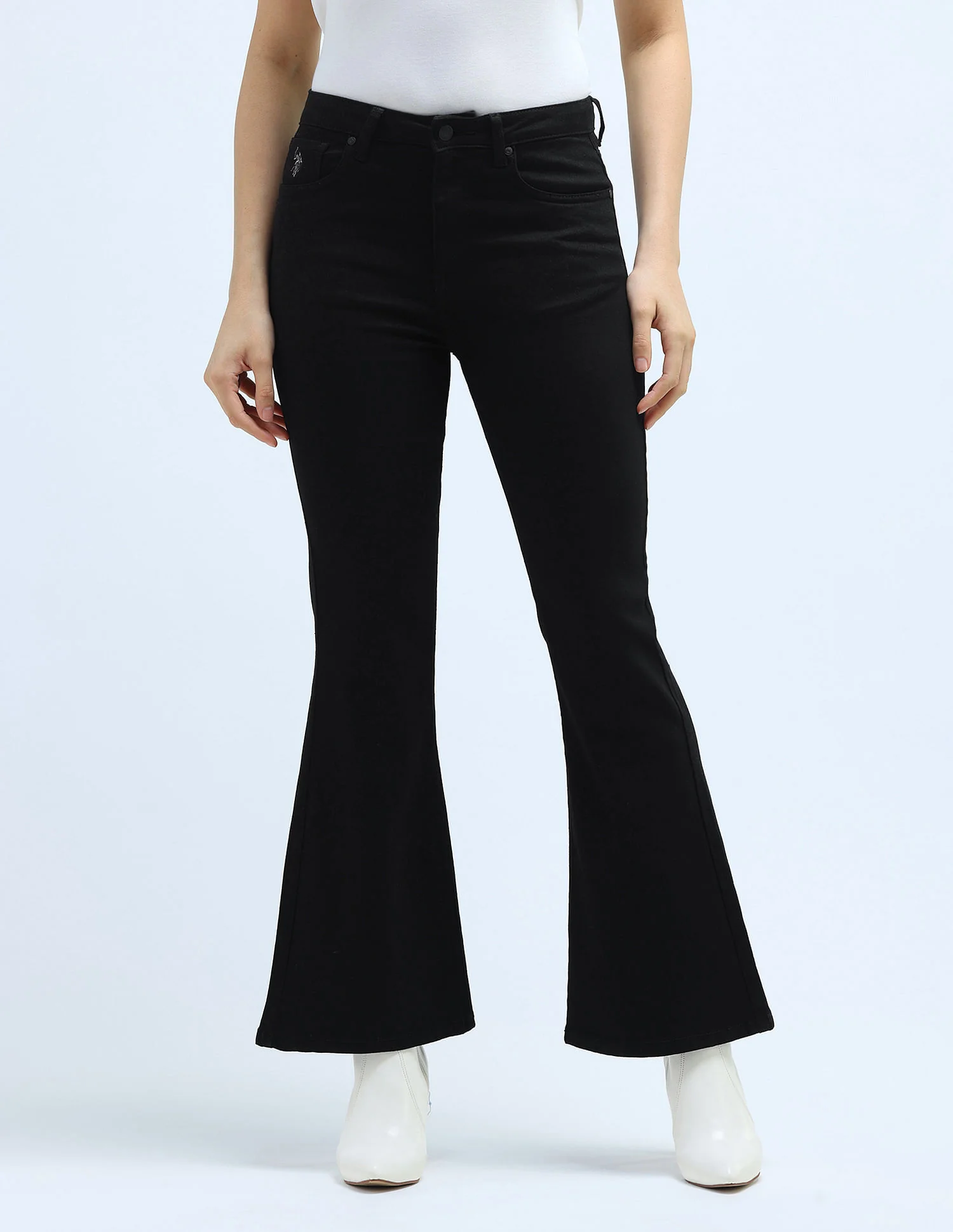 High Rise Extreme Flare Fit Jeans - Image 6