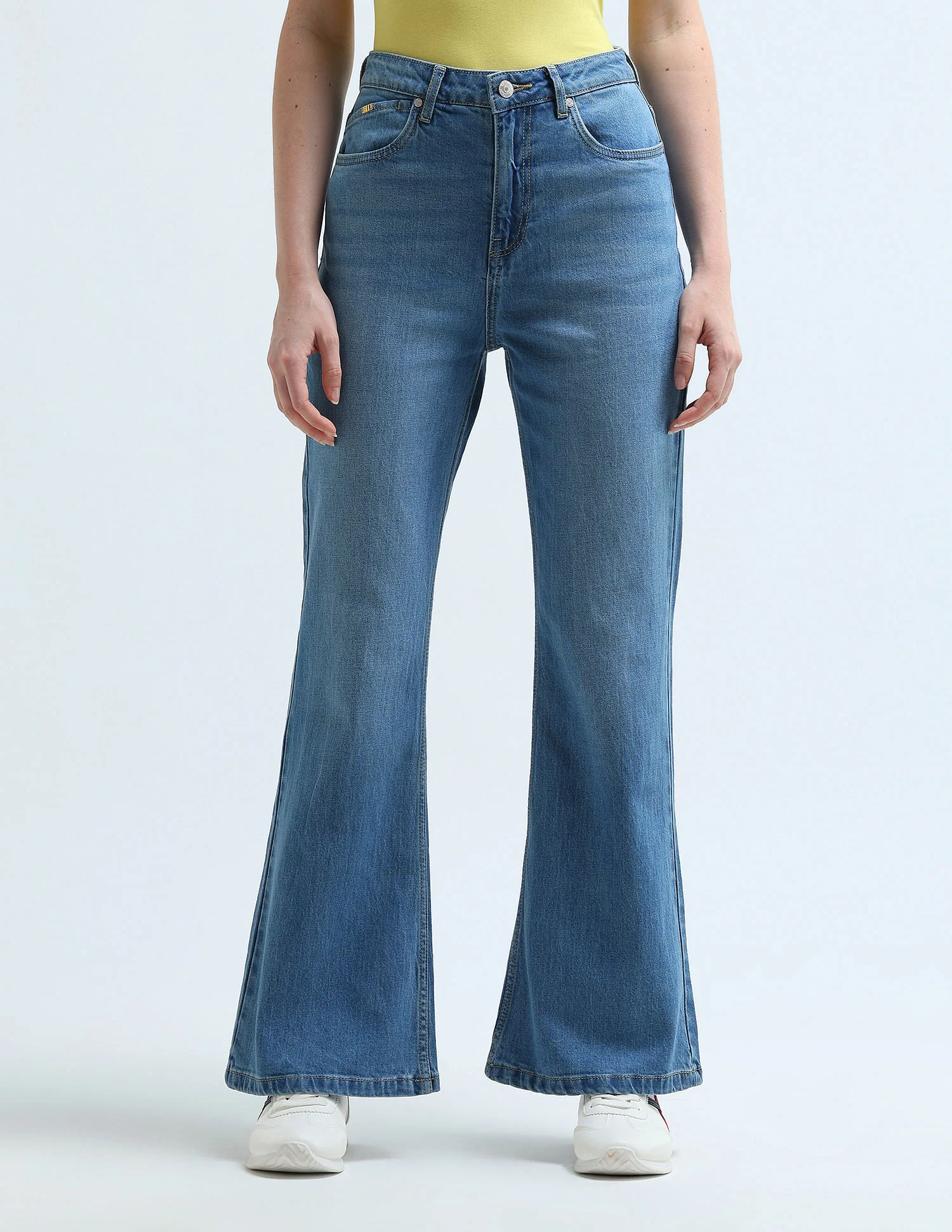 High Rise Extreme Flare Fit Jeans - Image 6