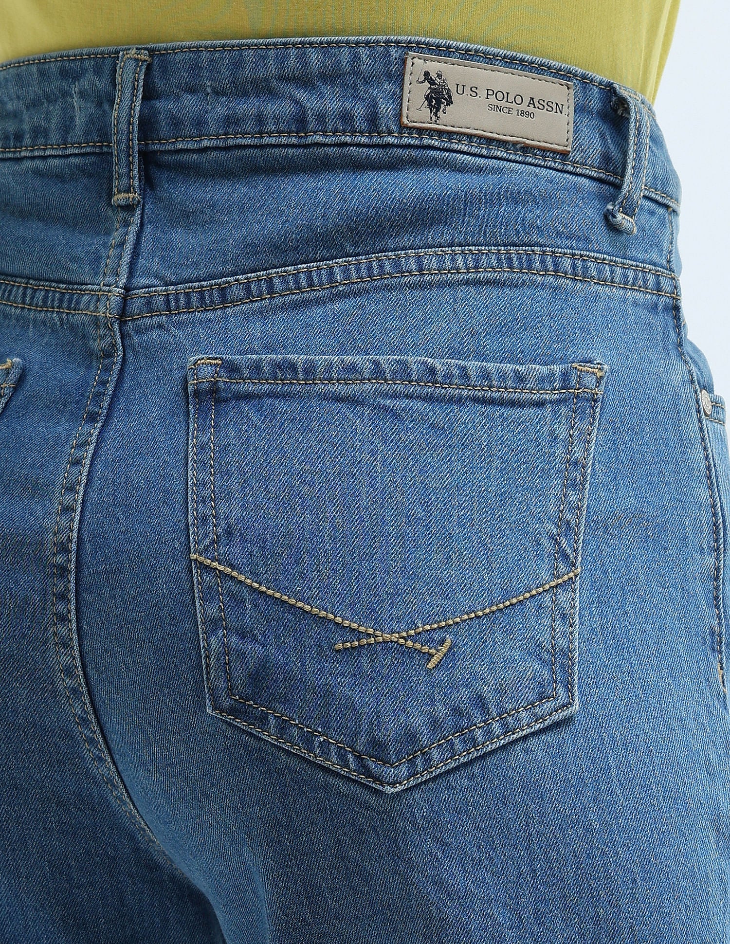 High Rise Extreme Flare Fit Jeans - Image 7