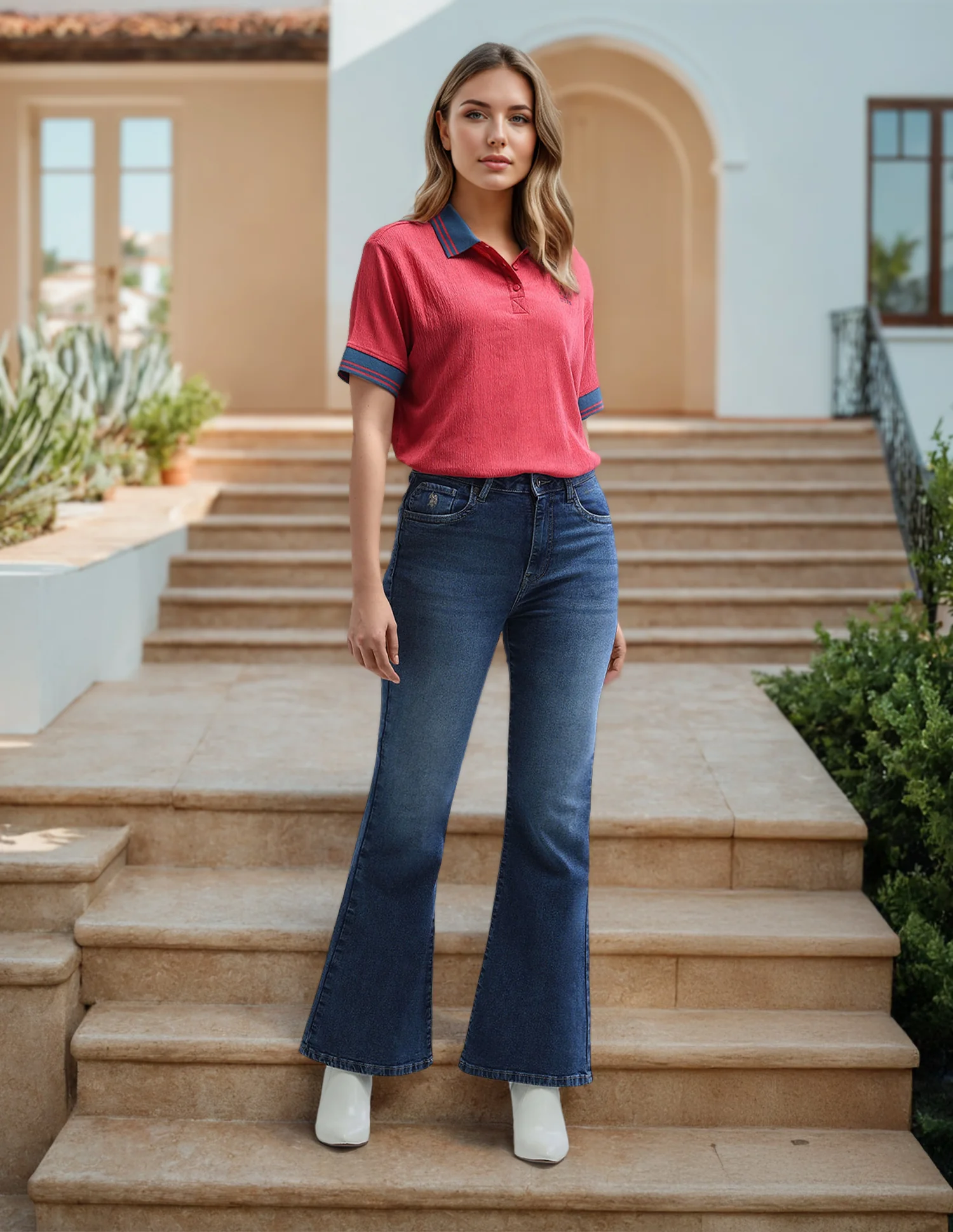 High Rise Extreme Flare Jeans