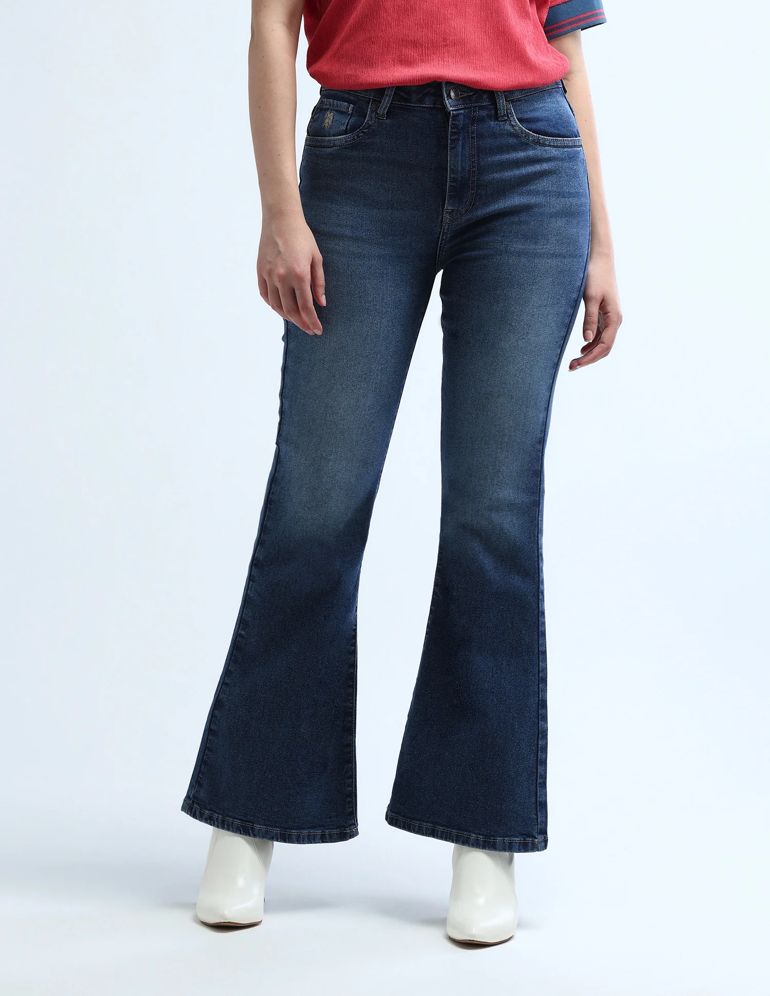 High Rise Extreme Flare Jeans - Image 3