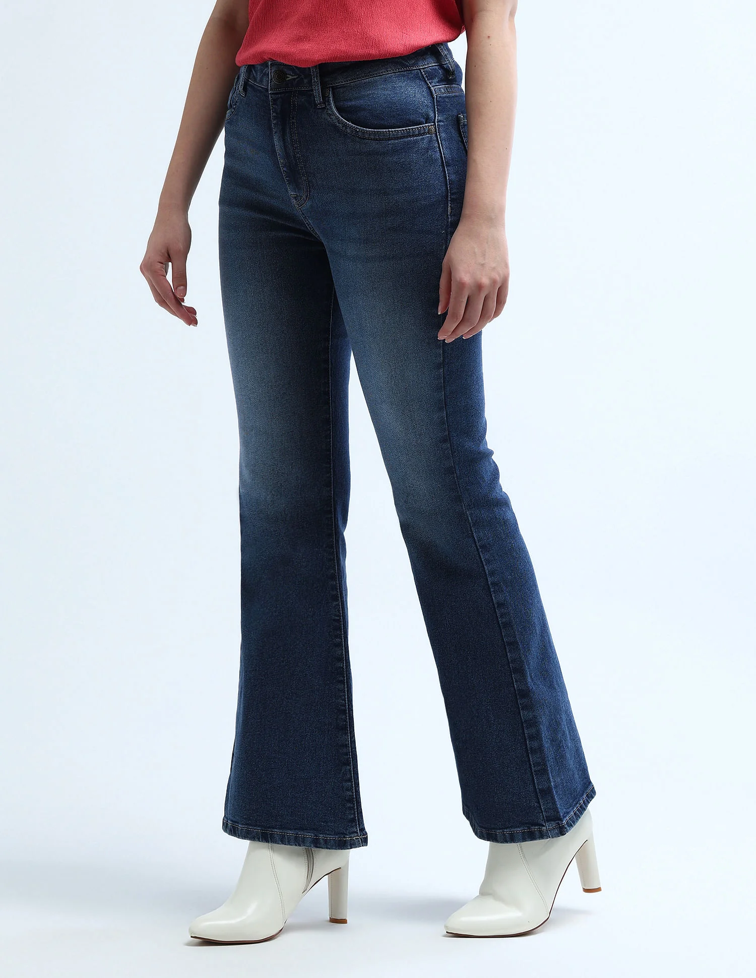 High Rise Extreme Flare Jeans - Image 4