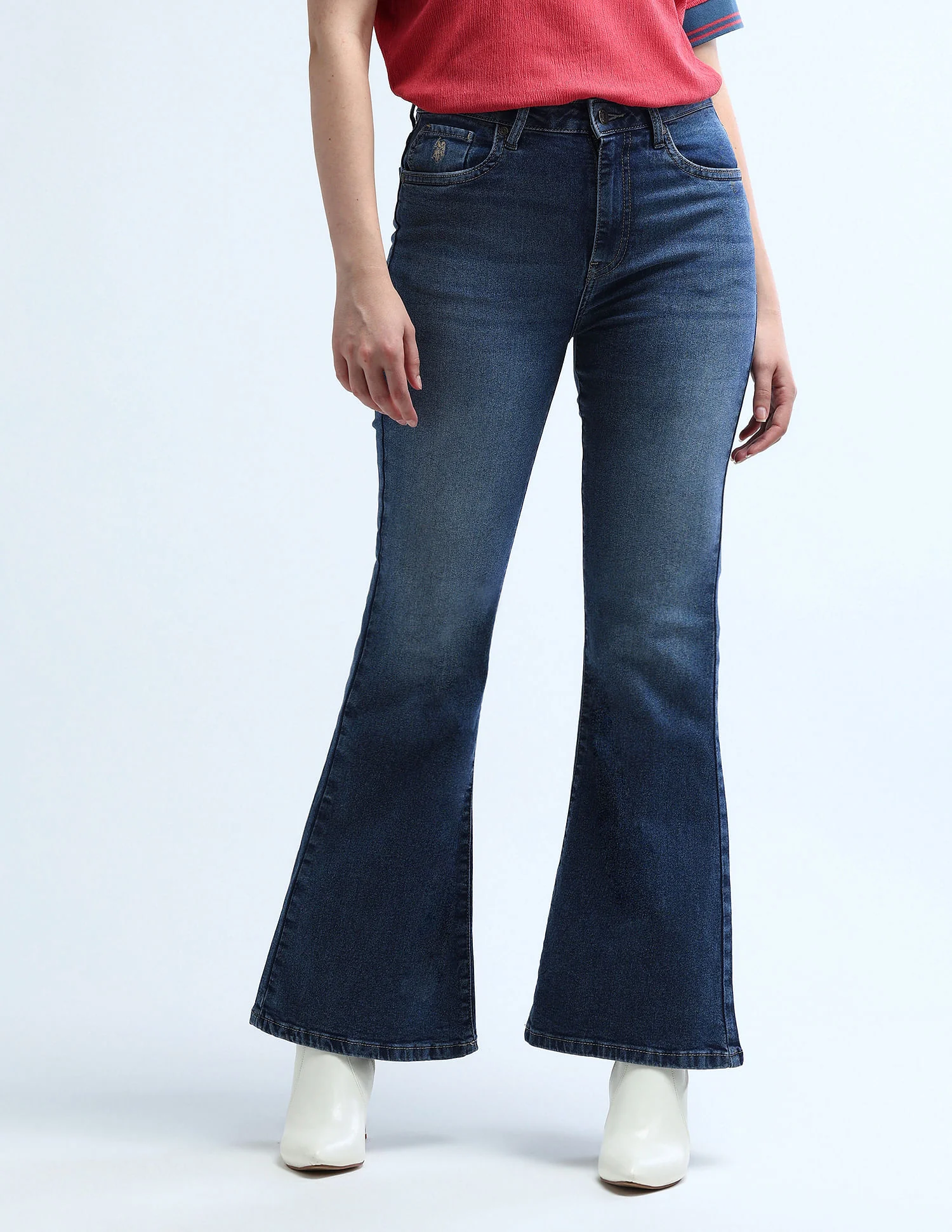 High Rise Extreme Flare Jeans - Image 6