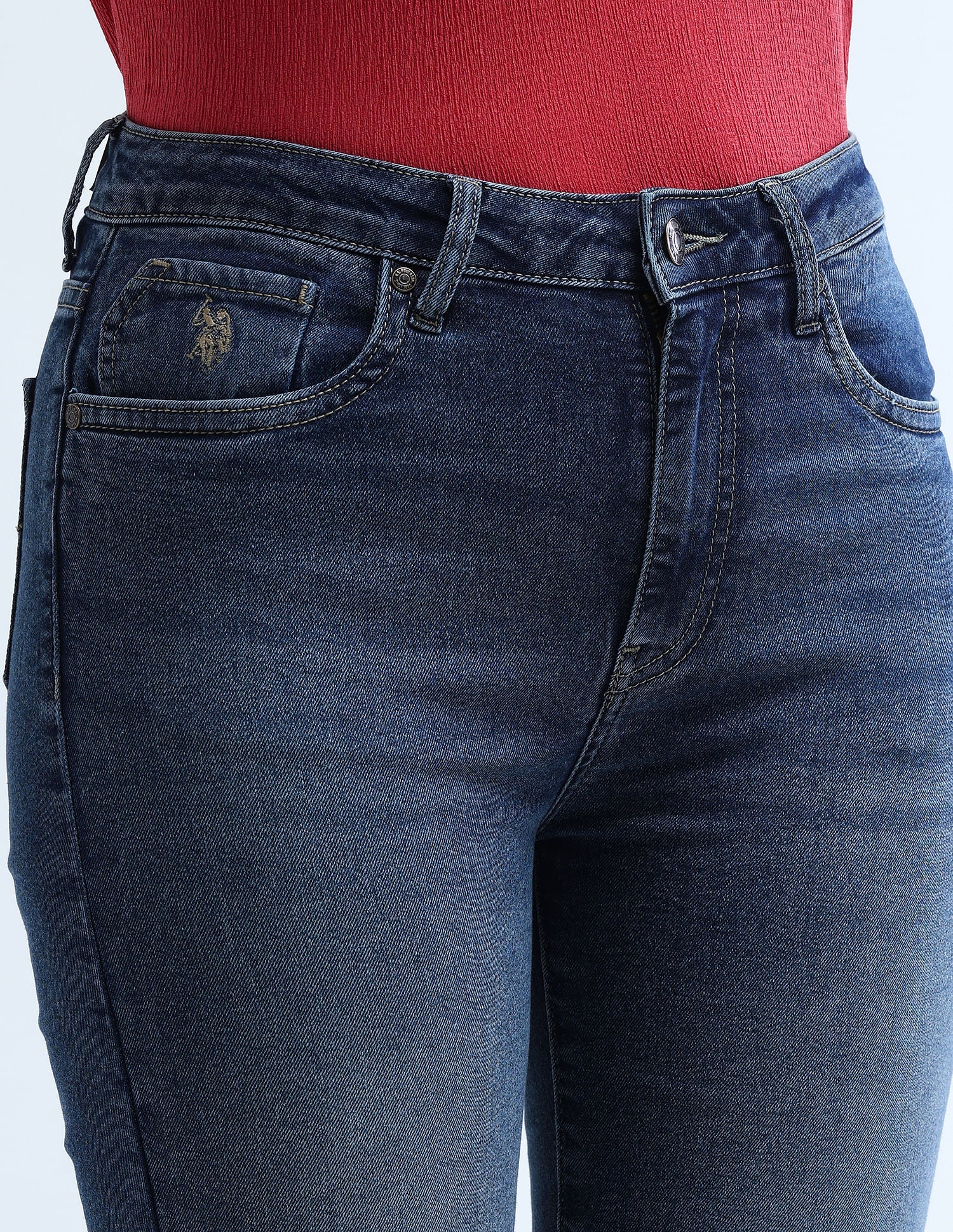 High Rise Extreme Flare Jeans - Image 7