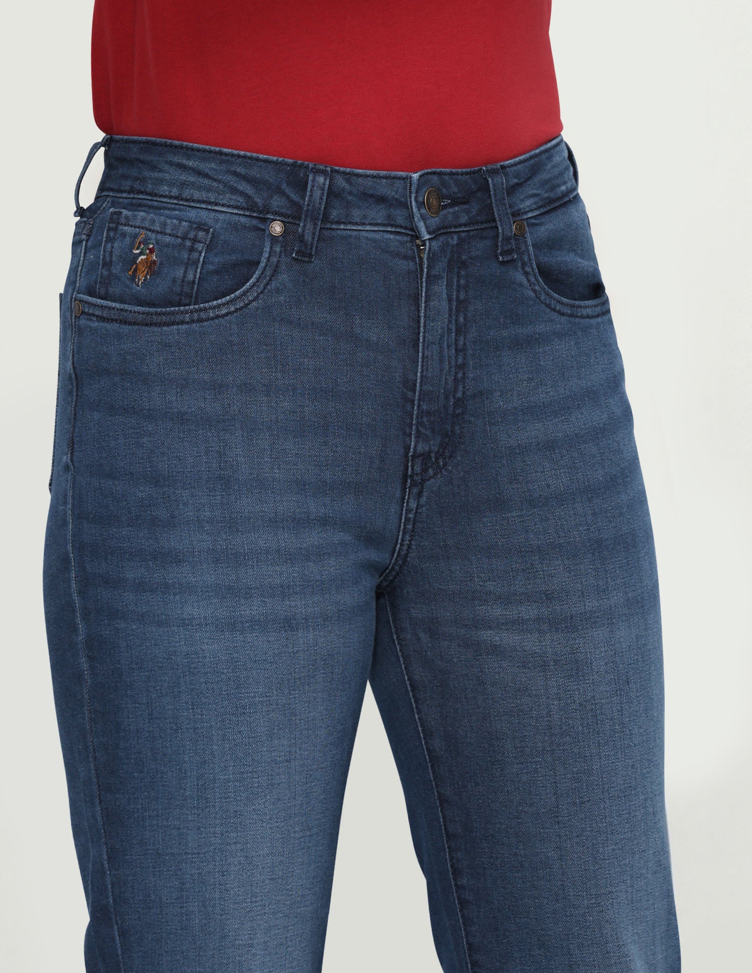 High Rise Extreme Flared Fit Jeans - Image 6