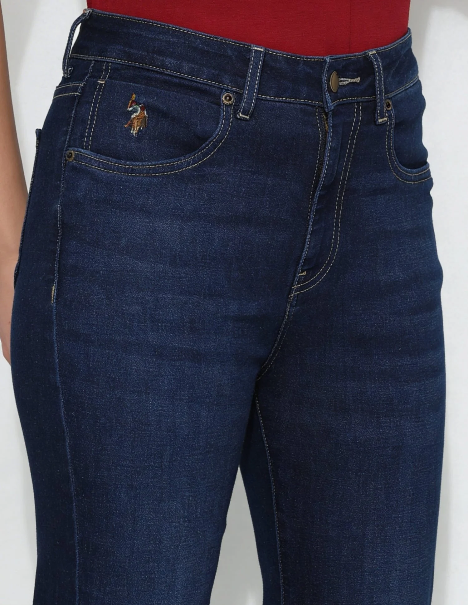 High Rise Extreme Flared Fit Jeans - Image 6