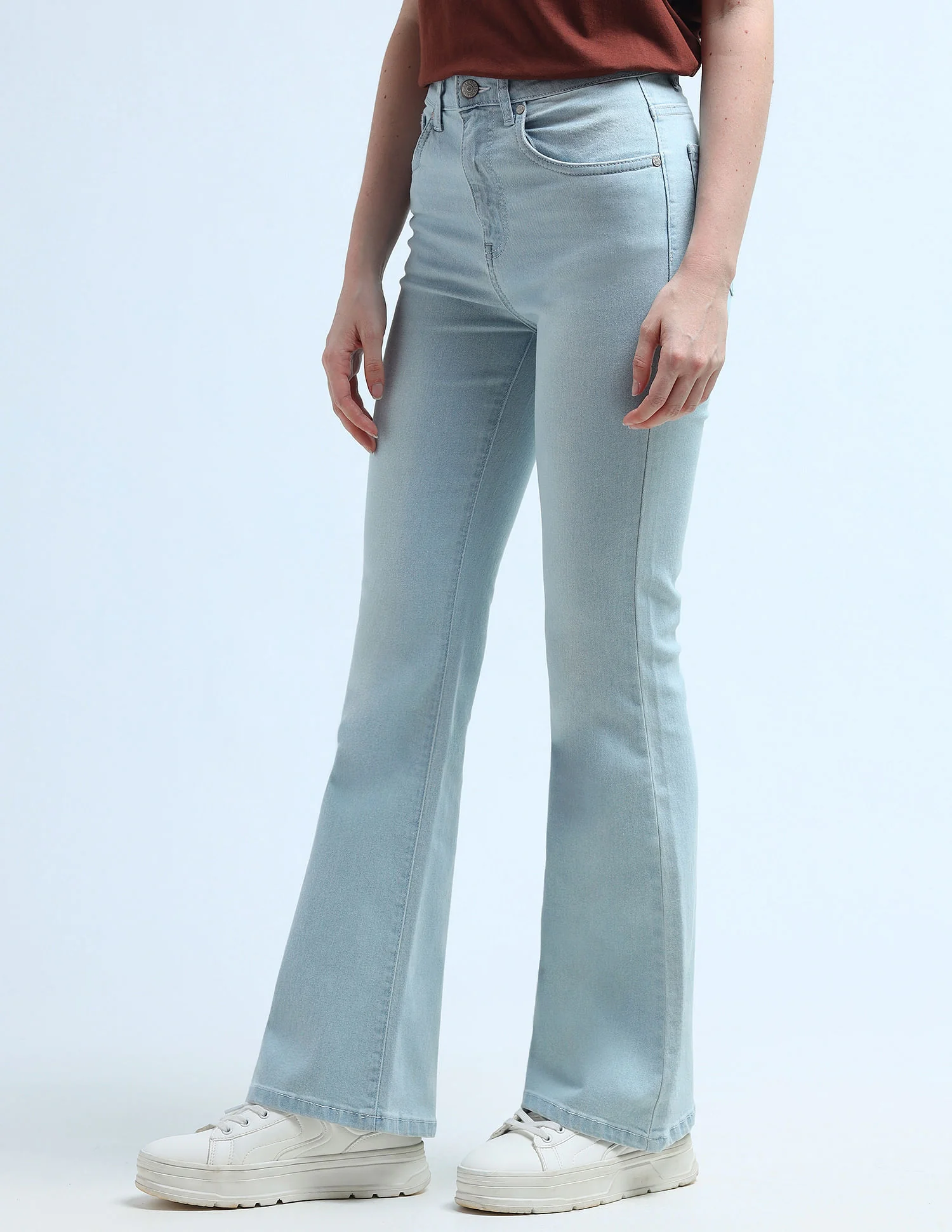 High Rise Flare Fit Jeans - Image 2