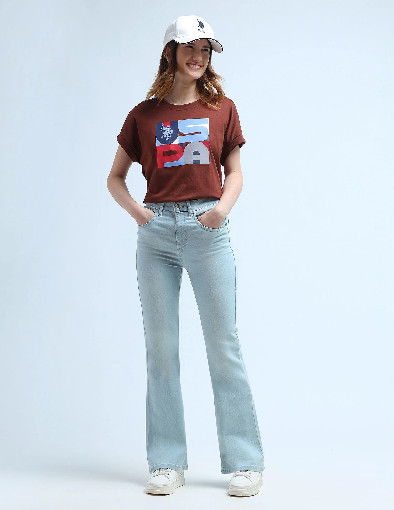 High Rise Flare Fit Jeans - Image 4