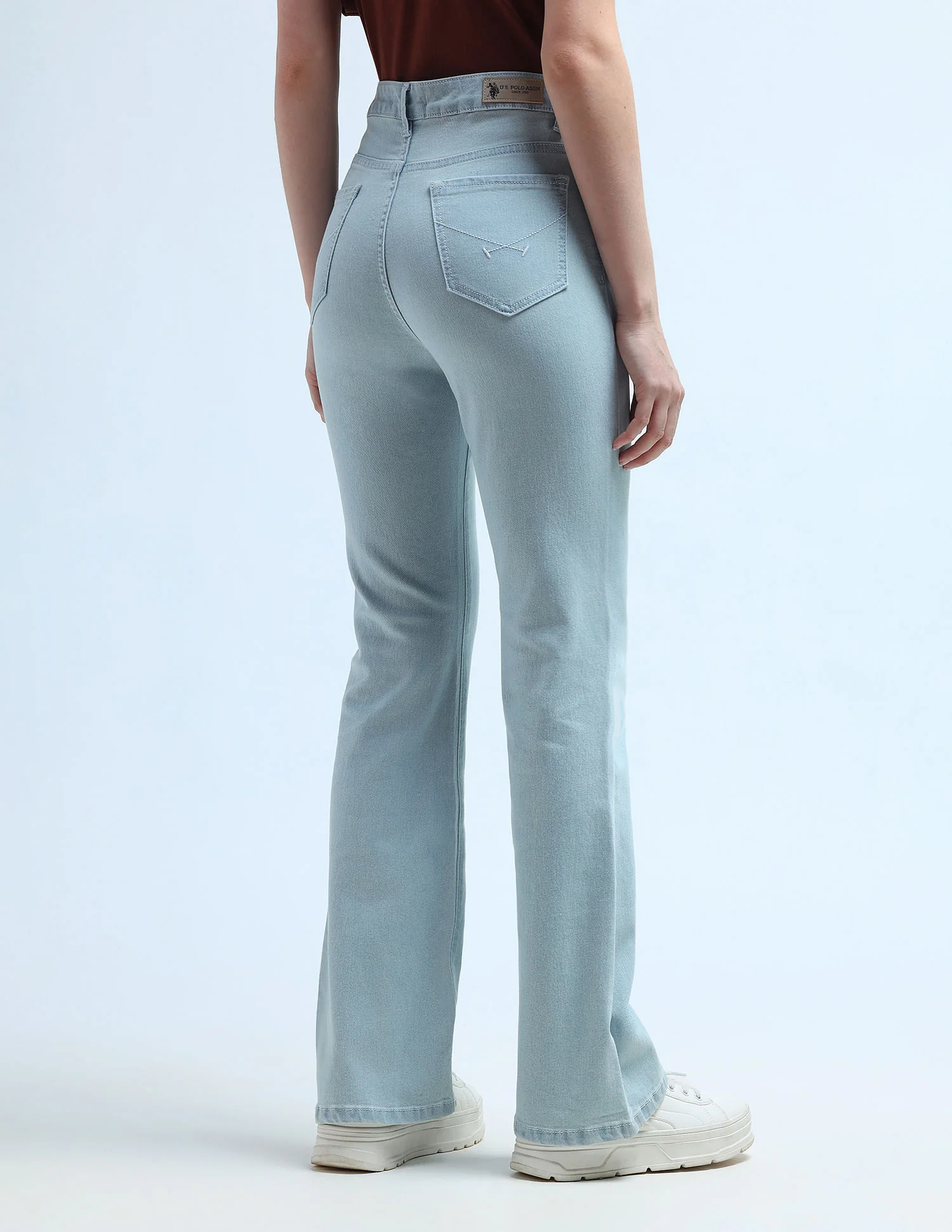 High Rise Flare Fit Jeans - Image 6