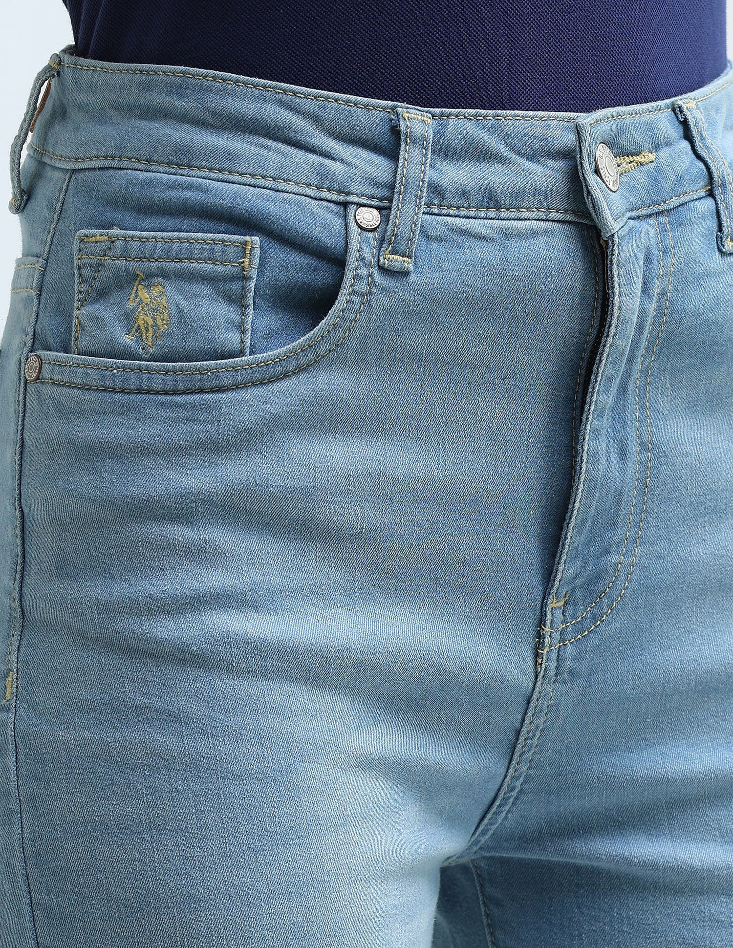 High Rise Flare Fit Jeans - Image 8