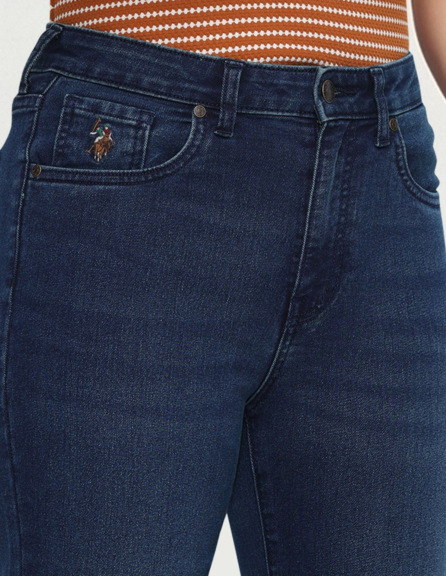 High Rise Flared Fit Jeans - Image 6