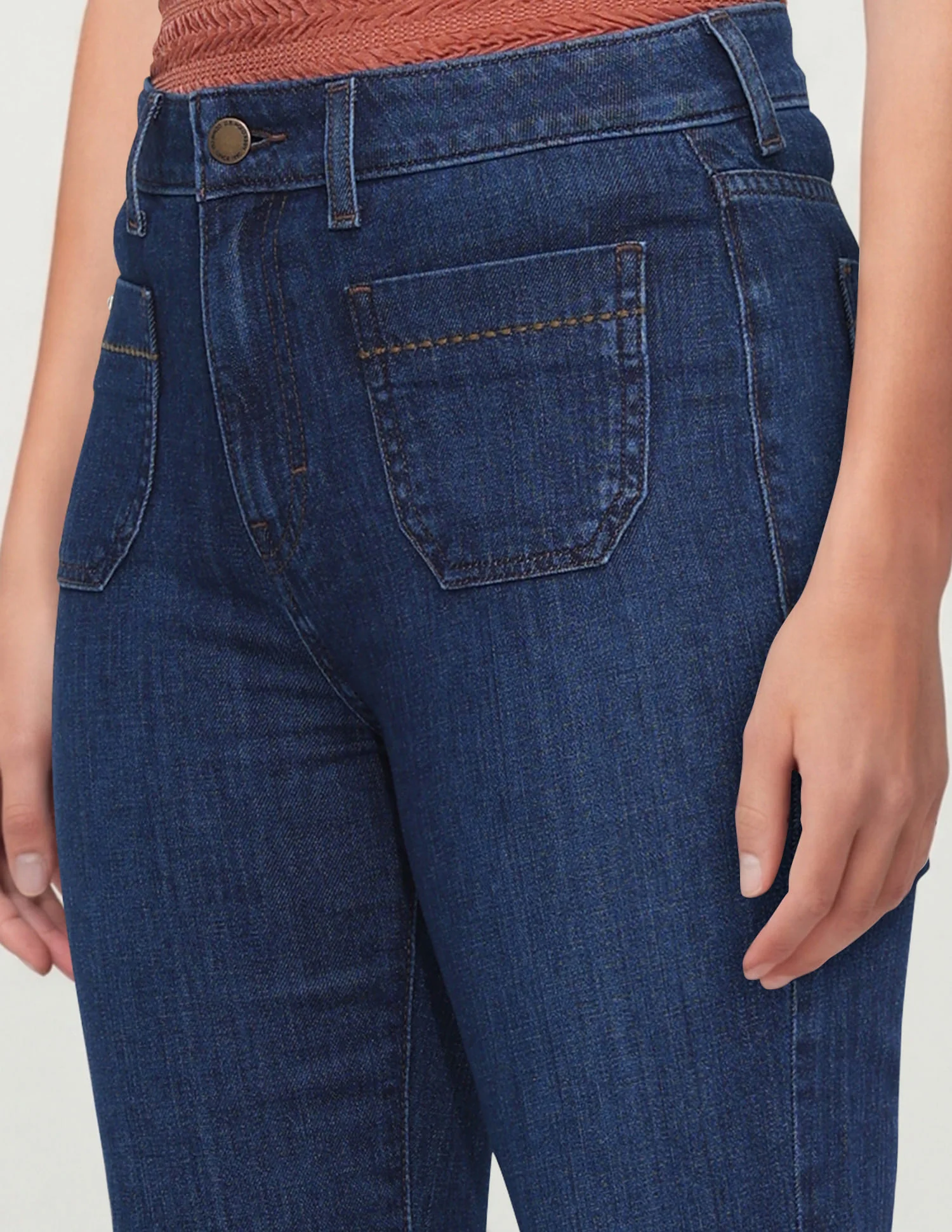 High Rise Flared Fit Jeans - Image 6