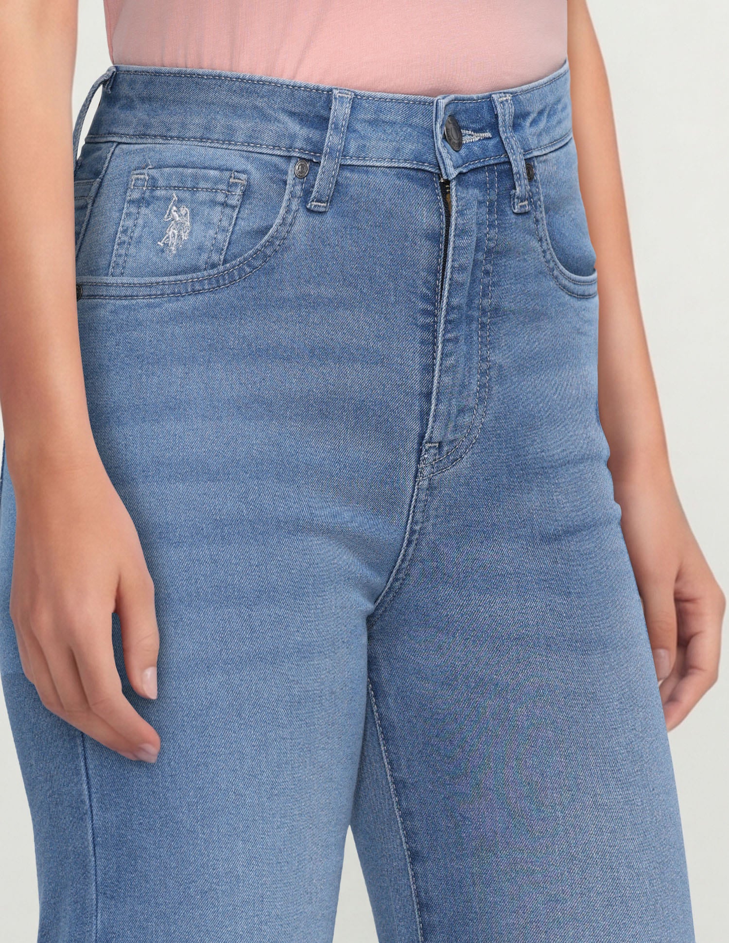 High Rise Flared Fit Jeans - Image 6