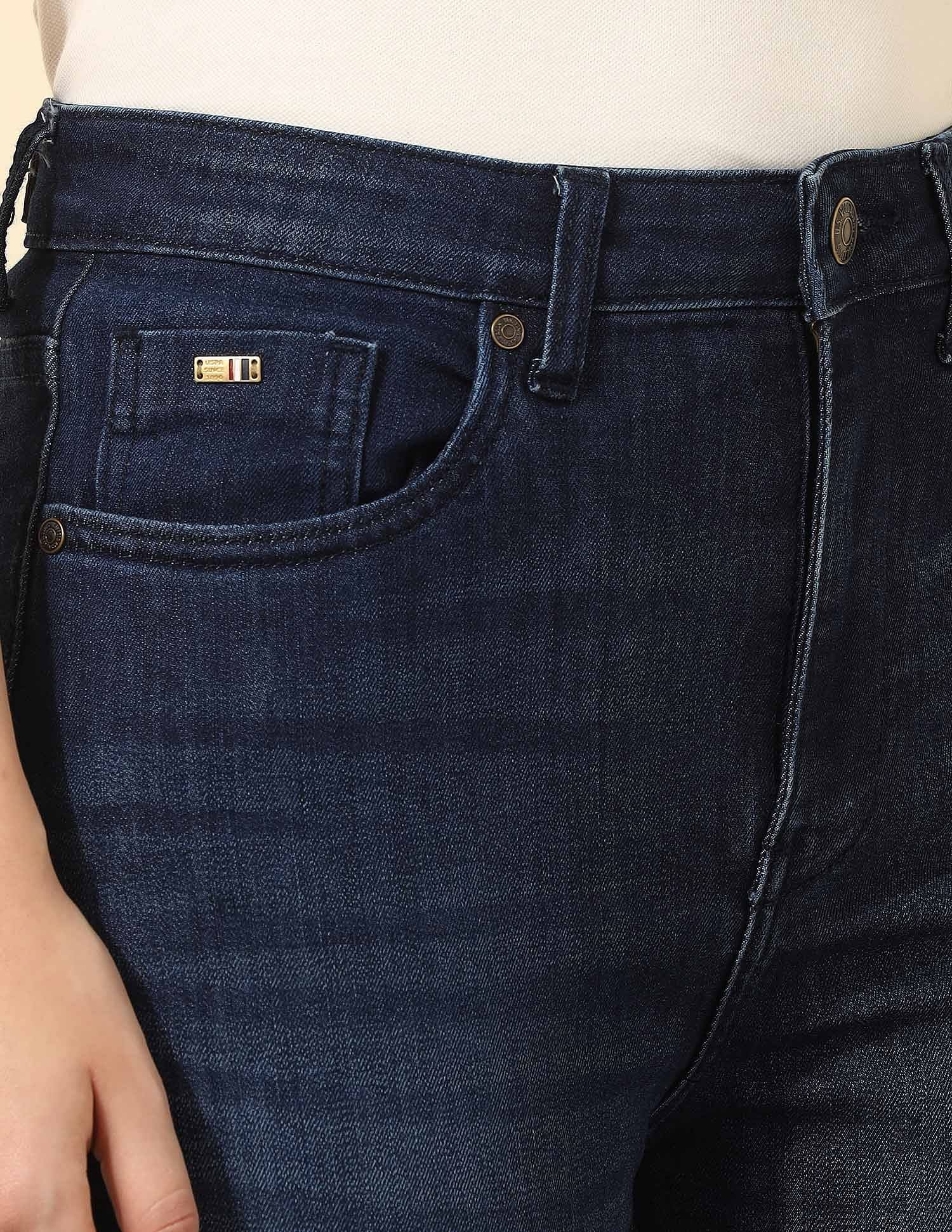 High Rise Flared Fit Jeans - Image 7