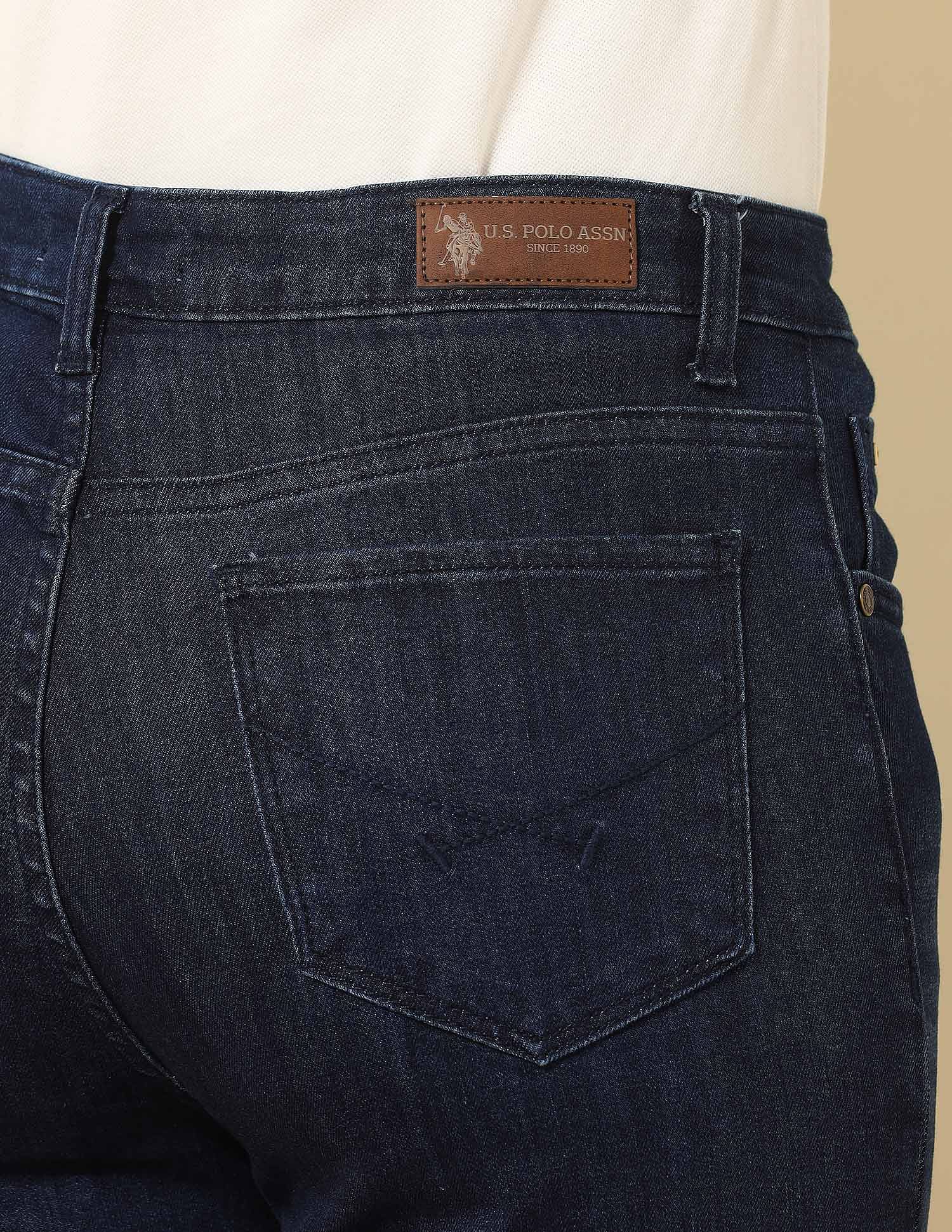 High Rise Flared Fit Jeans - Image 8