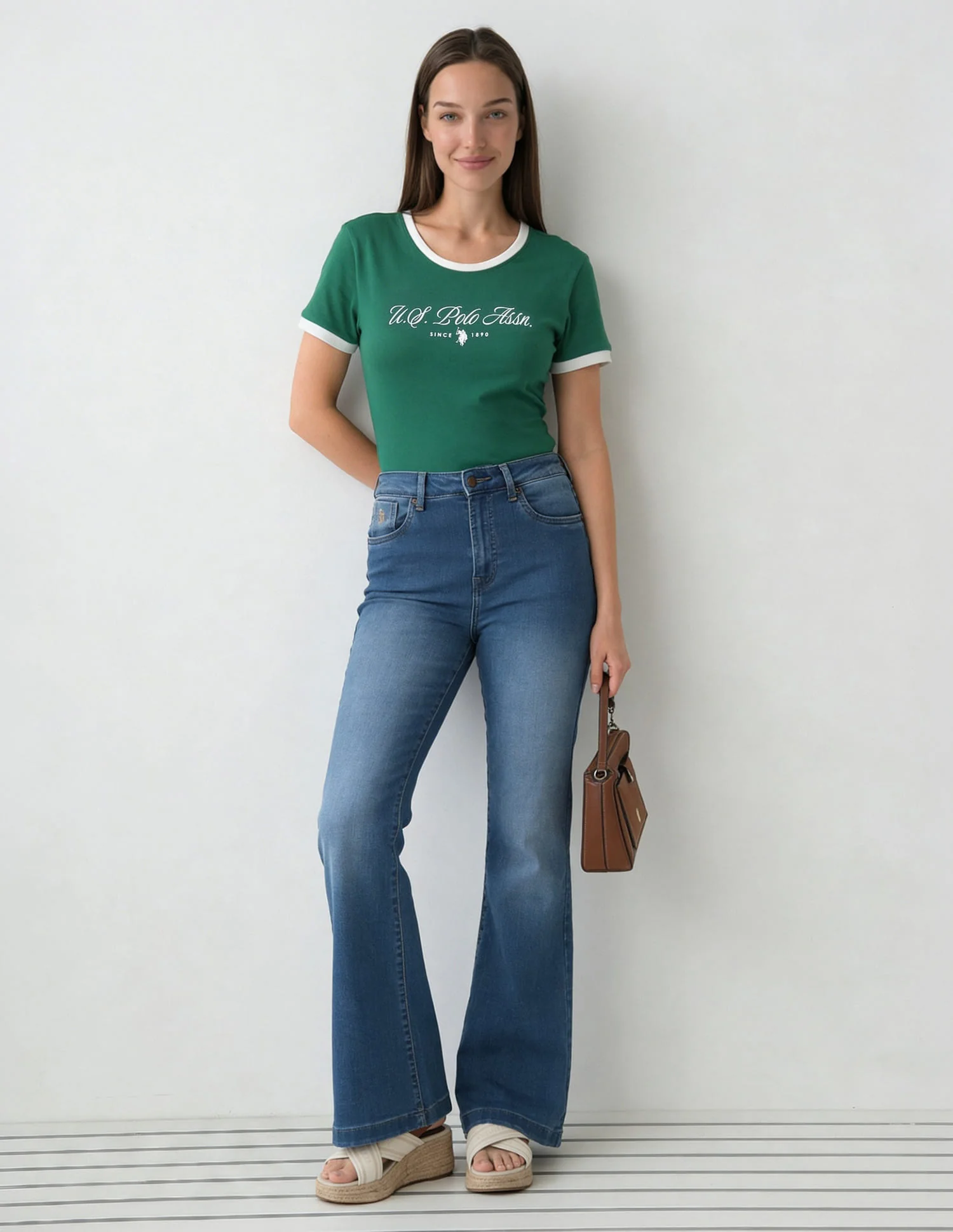 High Rise Flared Fit Jeans