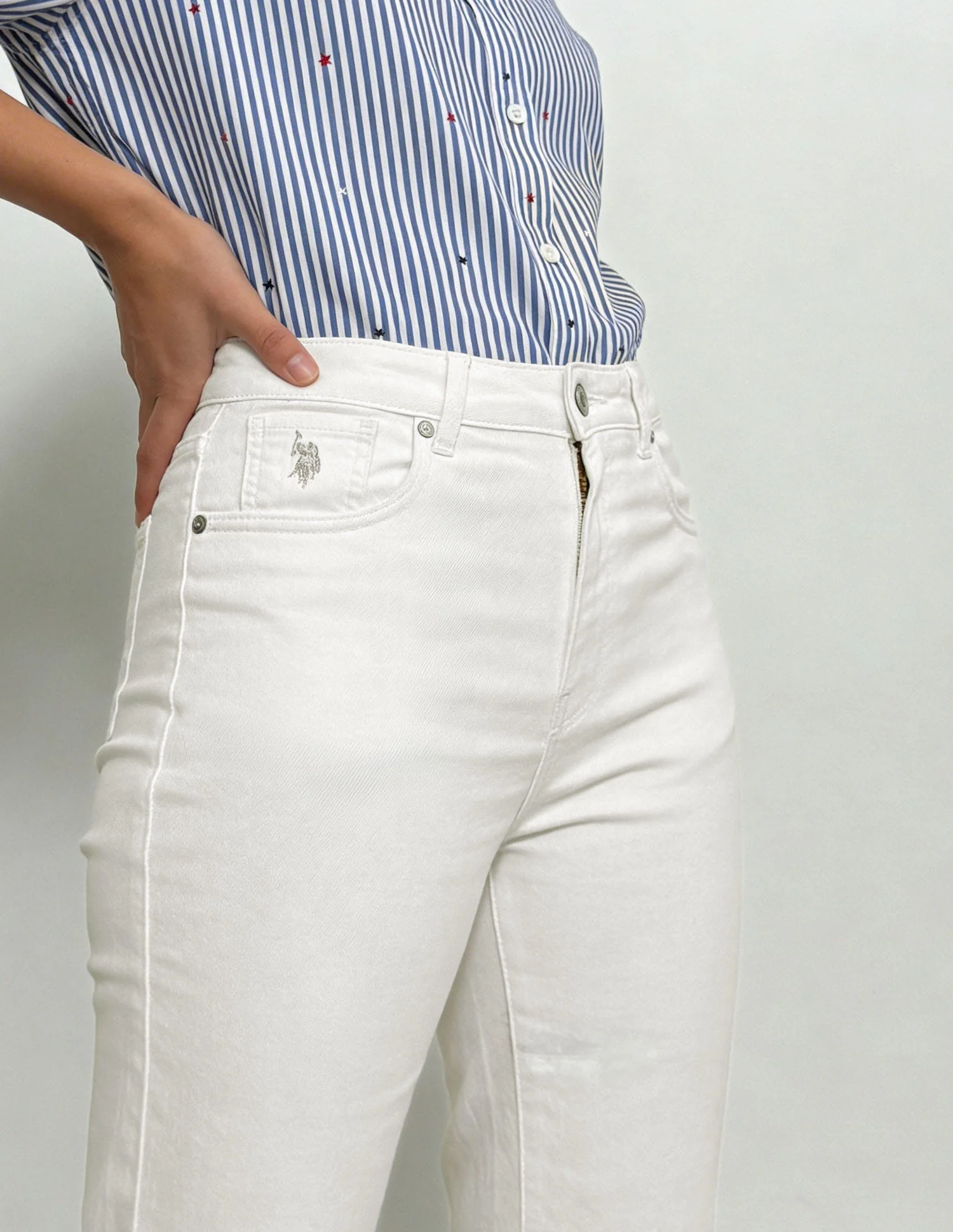 High Rise Flared Fit Jeans - Image 6
