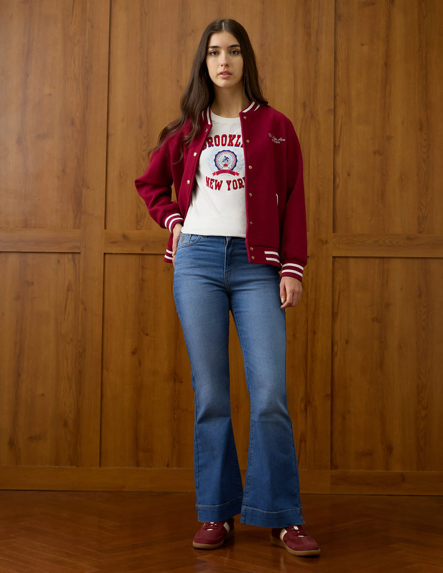 High Rise Flared Fit Jeans - Image 3