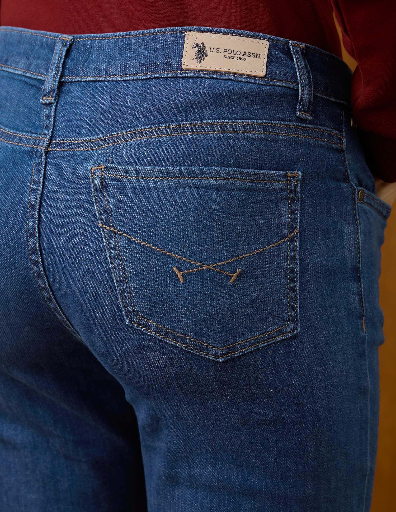 High Rise Flared Fit Jeans - Image 8