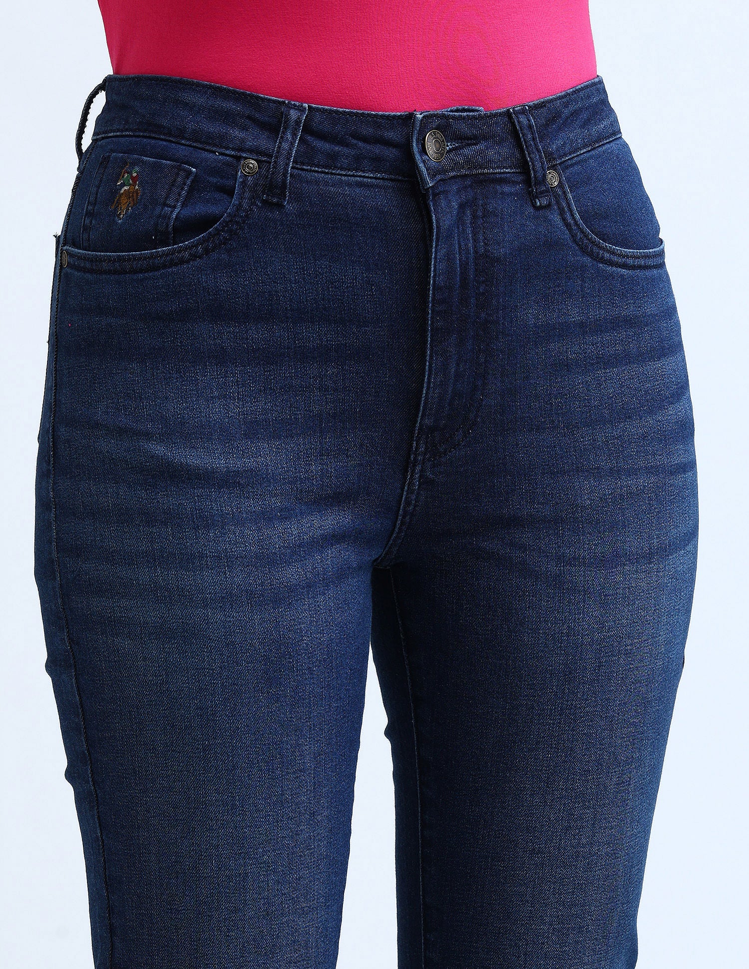 High Rise Flared Fit Jeans - Image 7