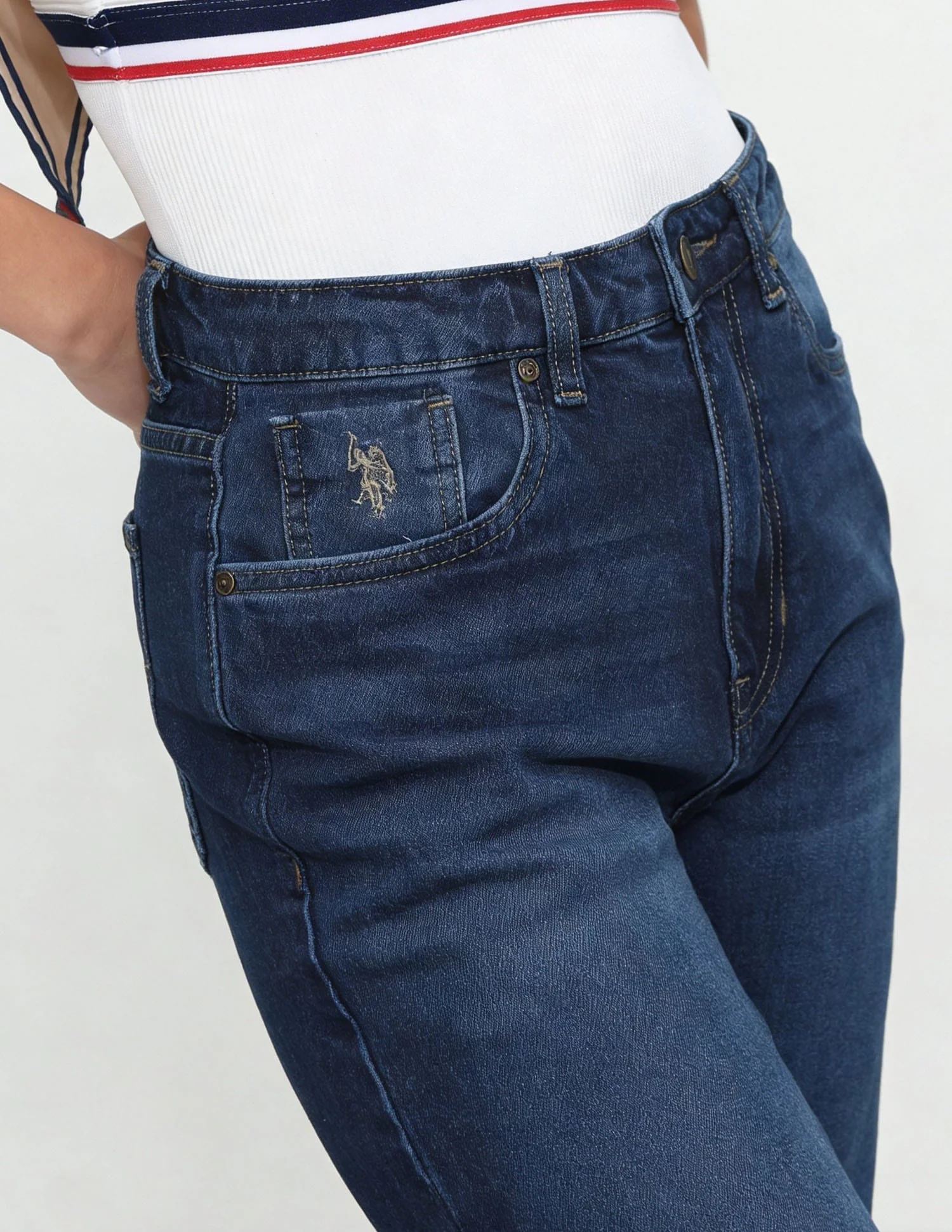 High Rise Flared Fit Jeans - Image 6