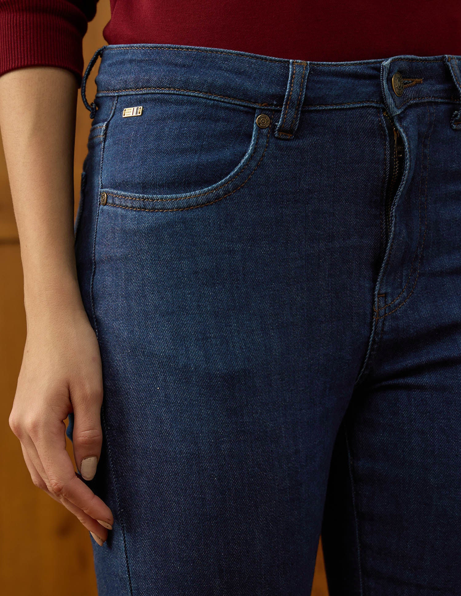 High Rise Flared Jeans - Image 7