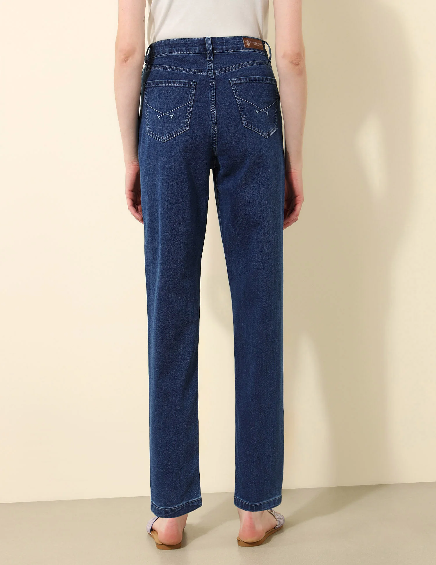 High Rise Mom Fit Jeans - Image 8