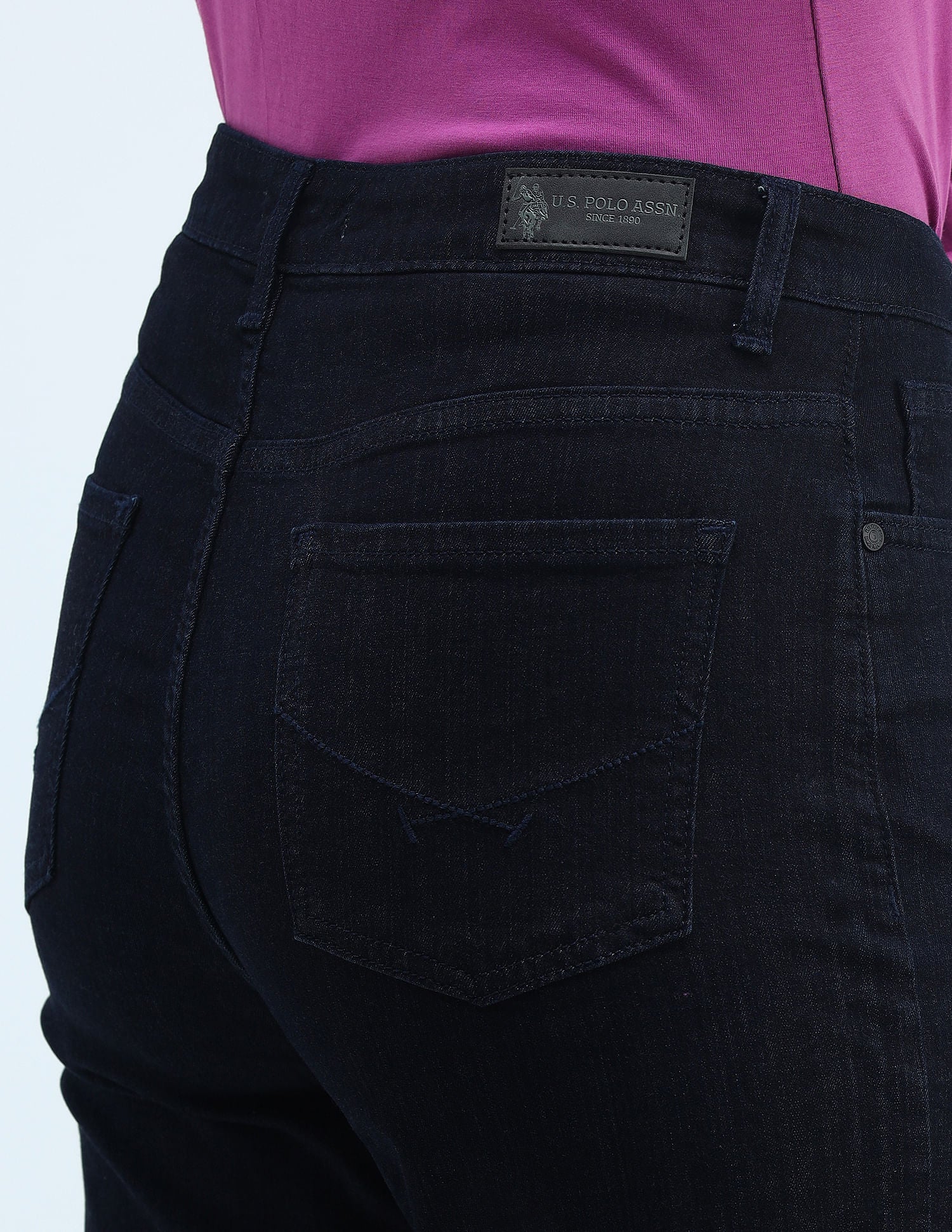 High Rise Mom Fit Jeans - Image 7