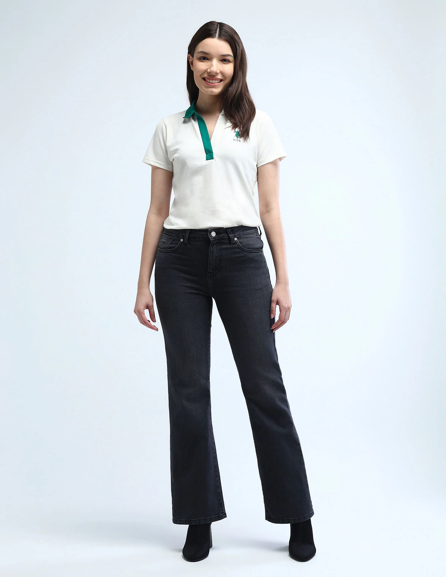 High Rise Regular Bootcut Jeans - Image 3