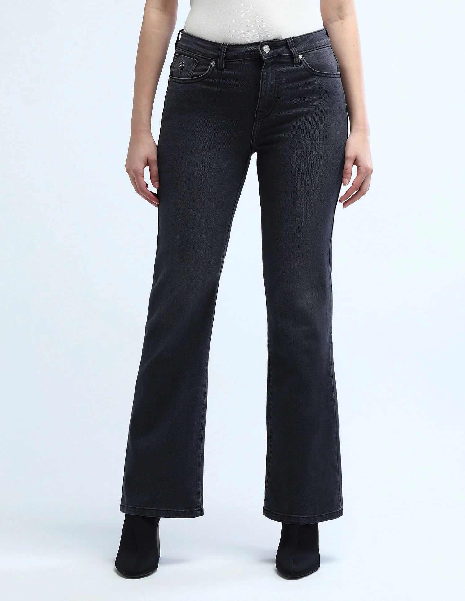 High Rise Regular Bootcut Jeans - Image 6