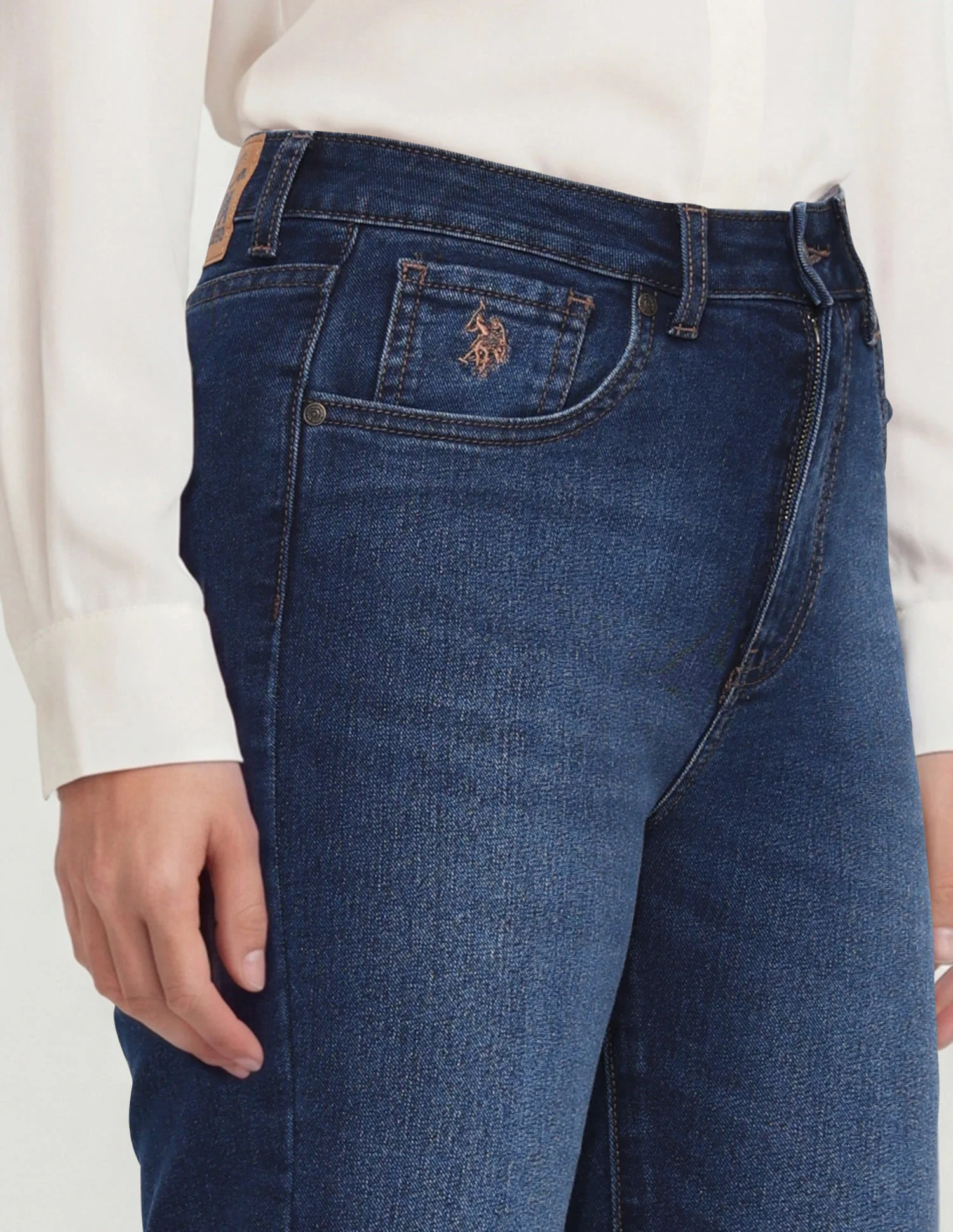High Rise Skinny Bootcut Jeans - Image 6