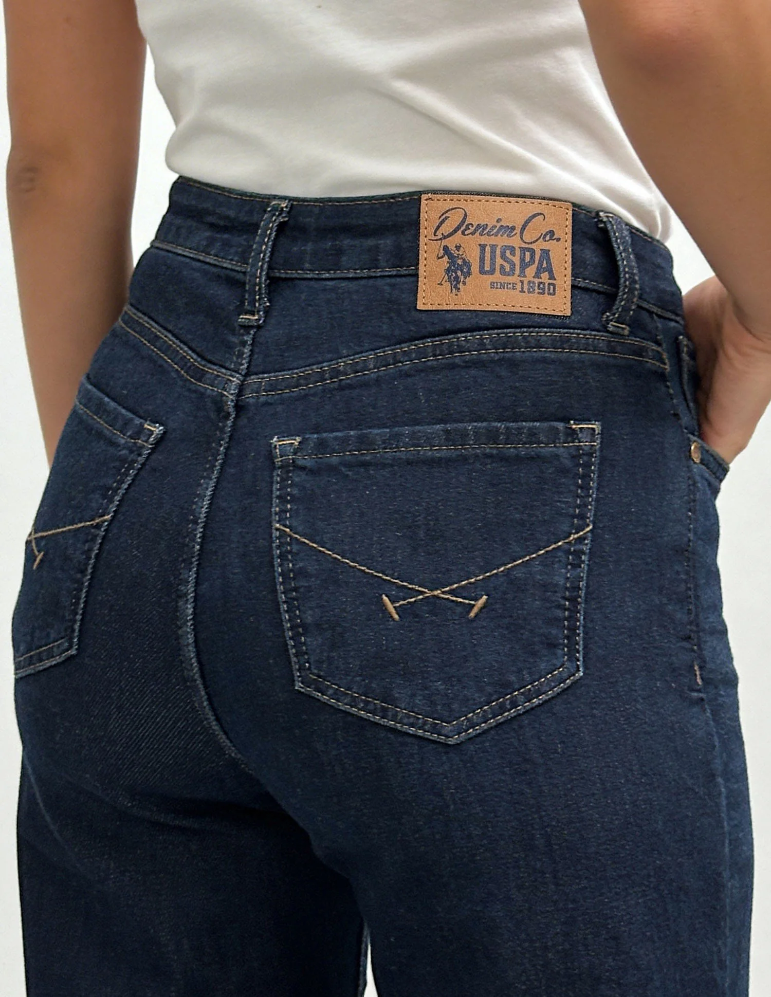 High Rise Straight Fit Jeans - Image 7