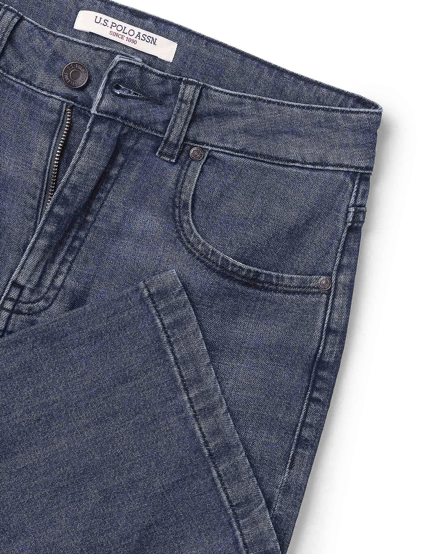 High Rise Straight Fit Jeans - Image 2
