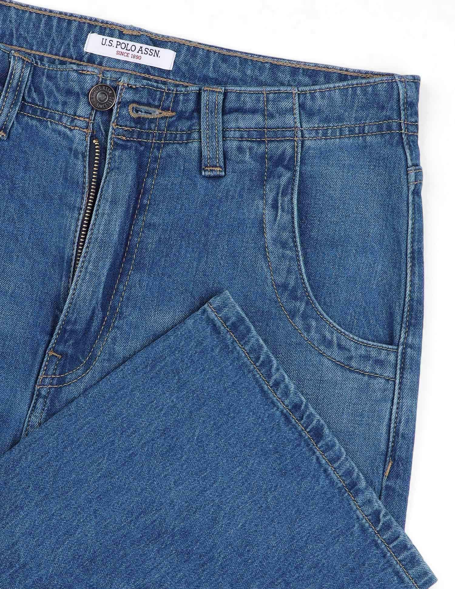 High Rise Straight Fit Jeans - Image 2