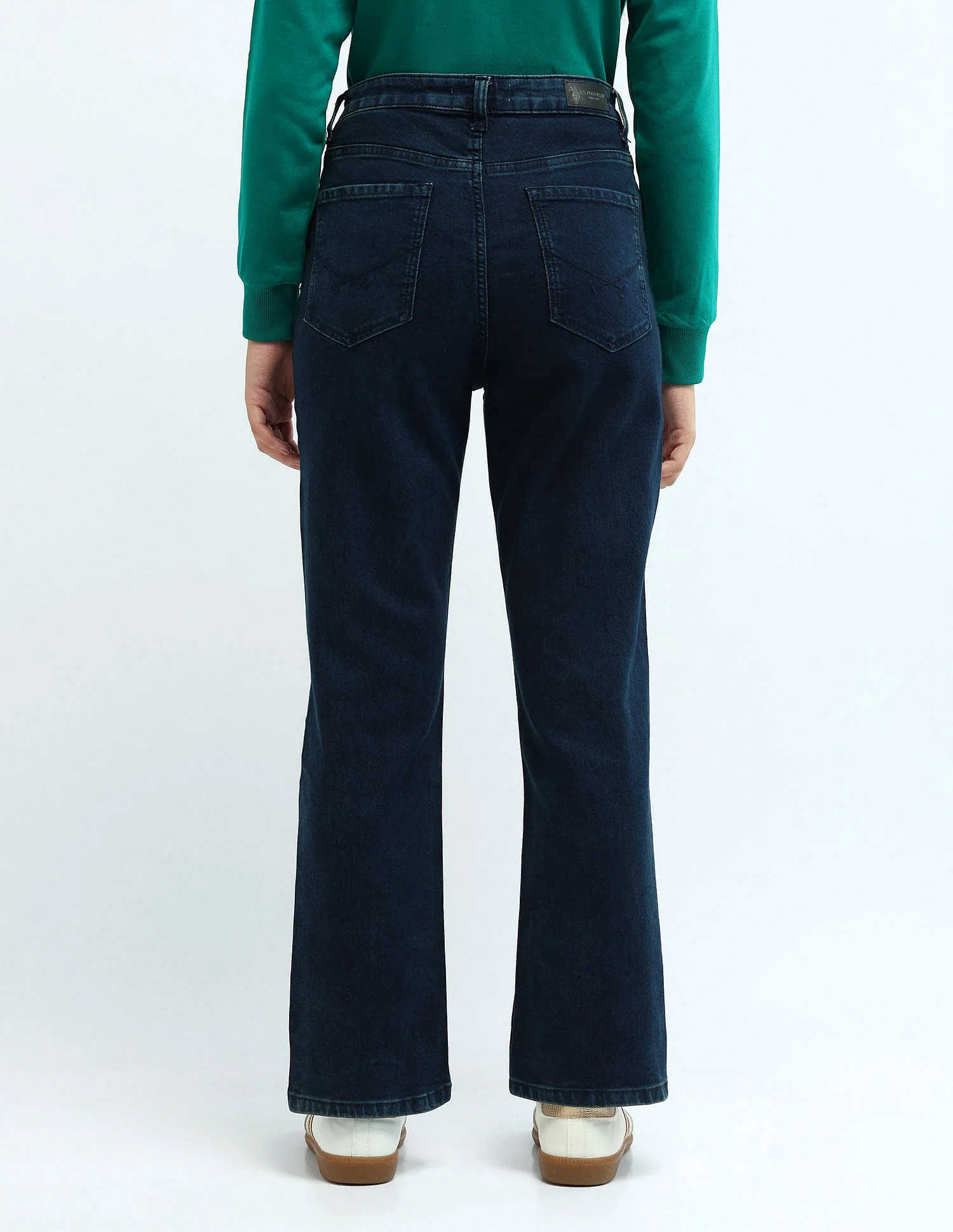 High Rise Straight Fit Jeans - Image 5