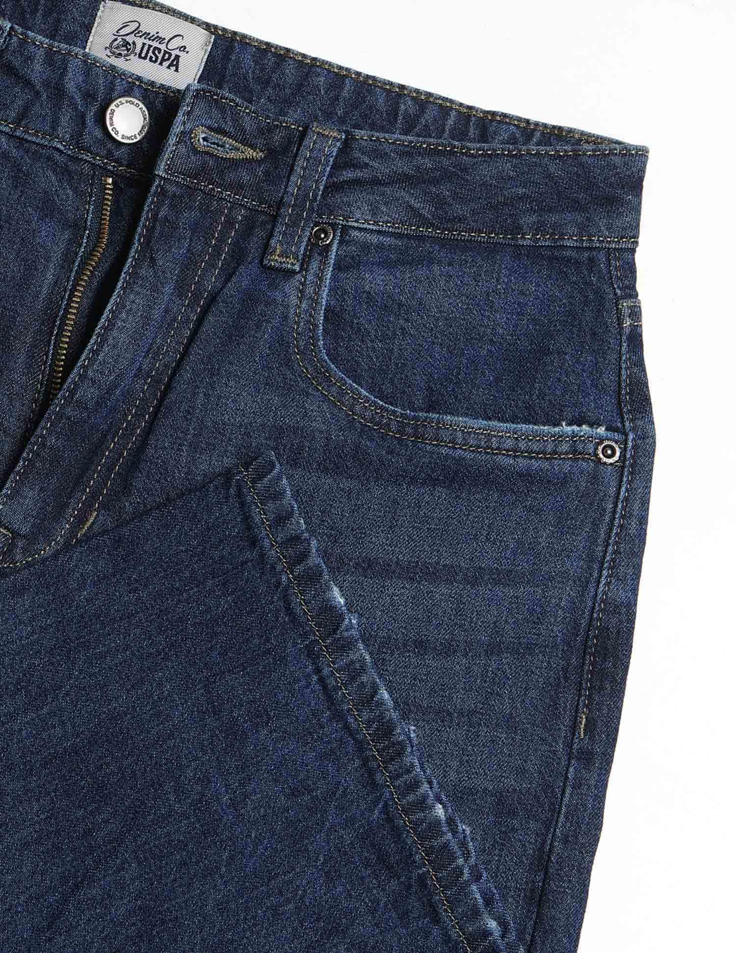High Rise Straight Fit Jeans - Image 2