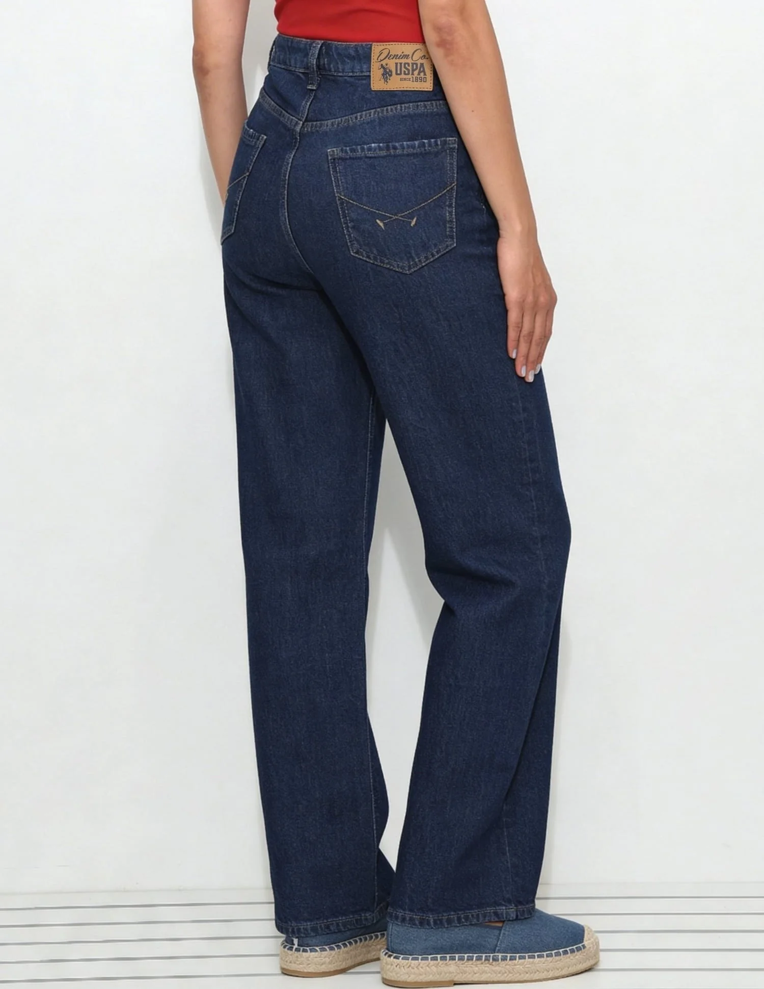 High Rise Straight Fit Jeans - Image 5
