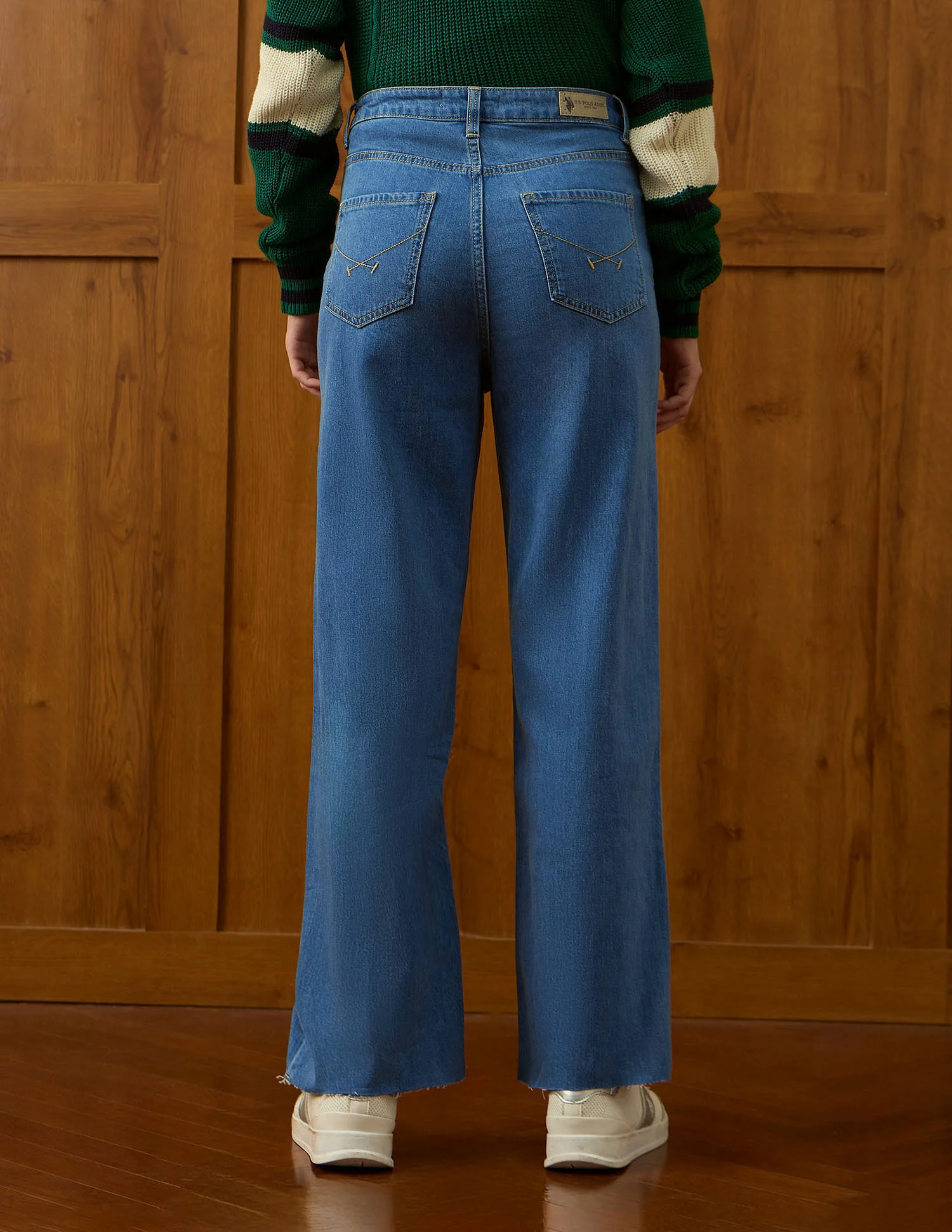 High Rise Straight Fit Jeans - Image 5