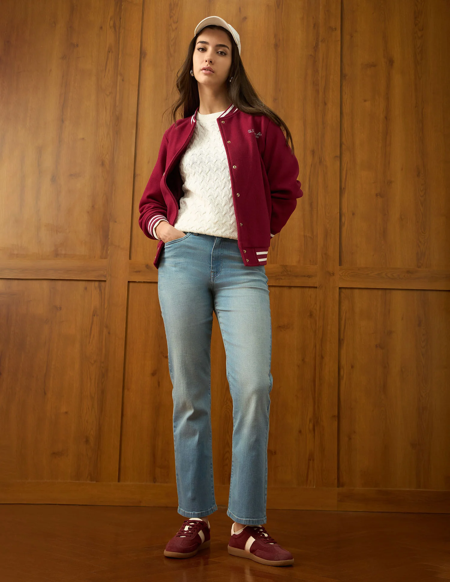 High Rise Straight Fit Jeans - Image 3