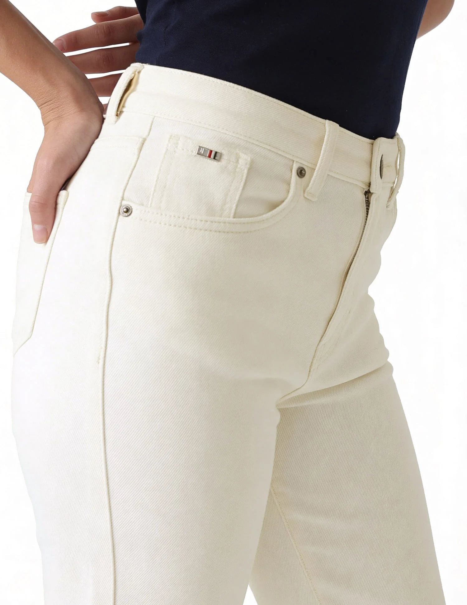 High Rise Straight Fit Jeans - Image 6