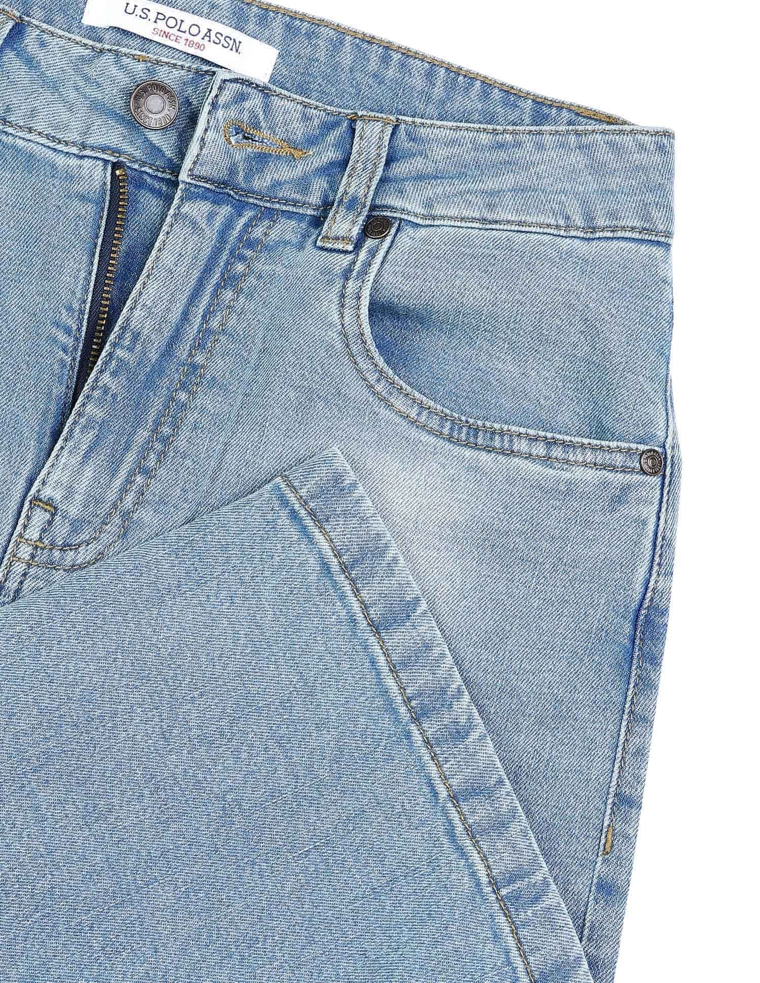 High Rise Straight Fit Jeans - Image 3
