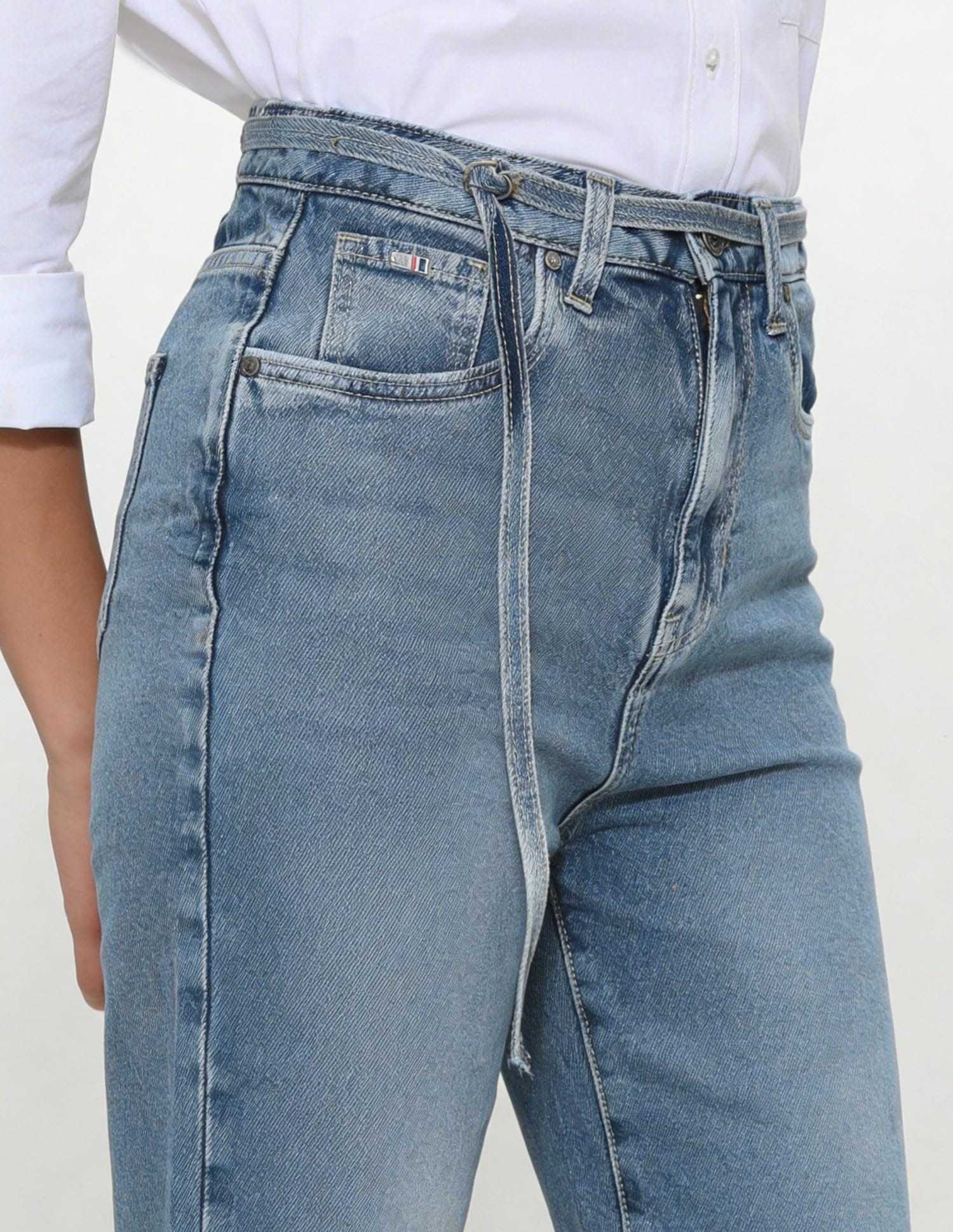 High Rise Straight Fit Jeans - Image 6
