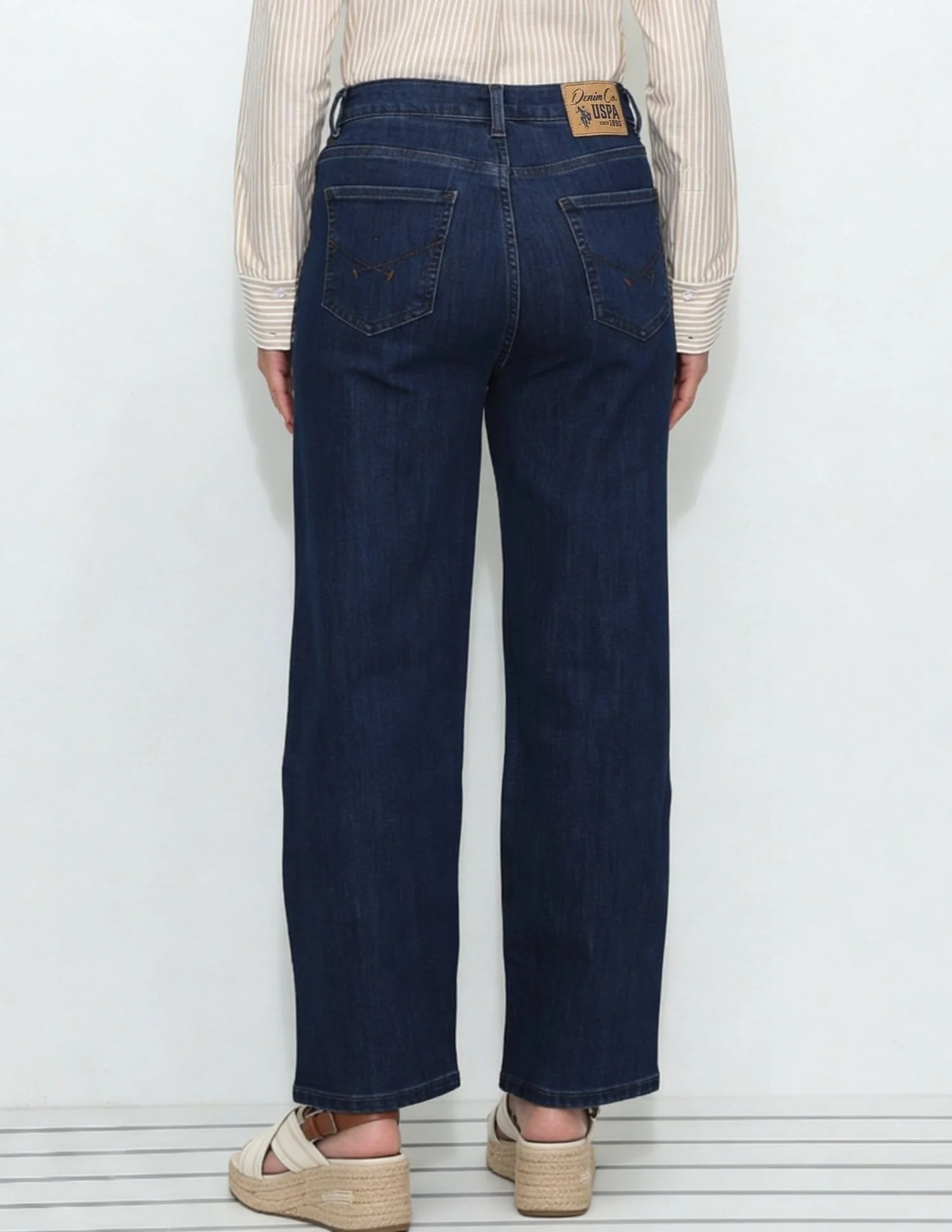 High Rise Straight Fit Jeans - Image 5