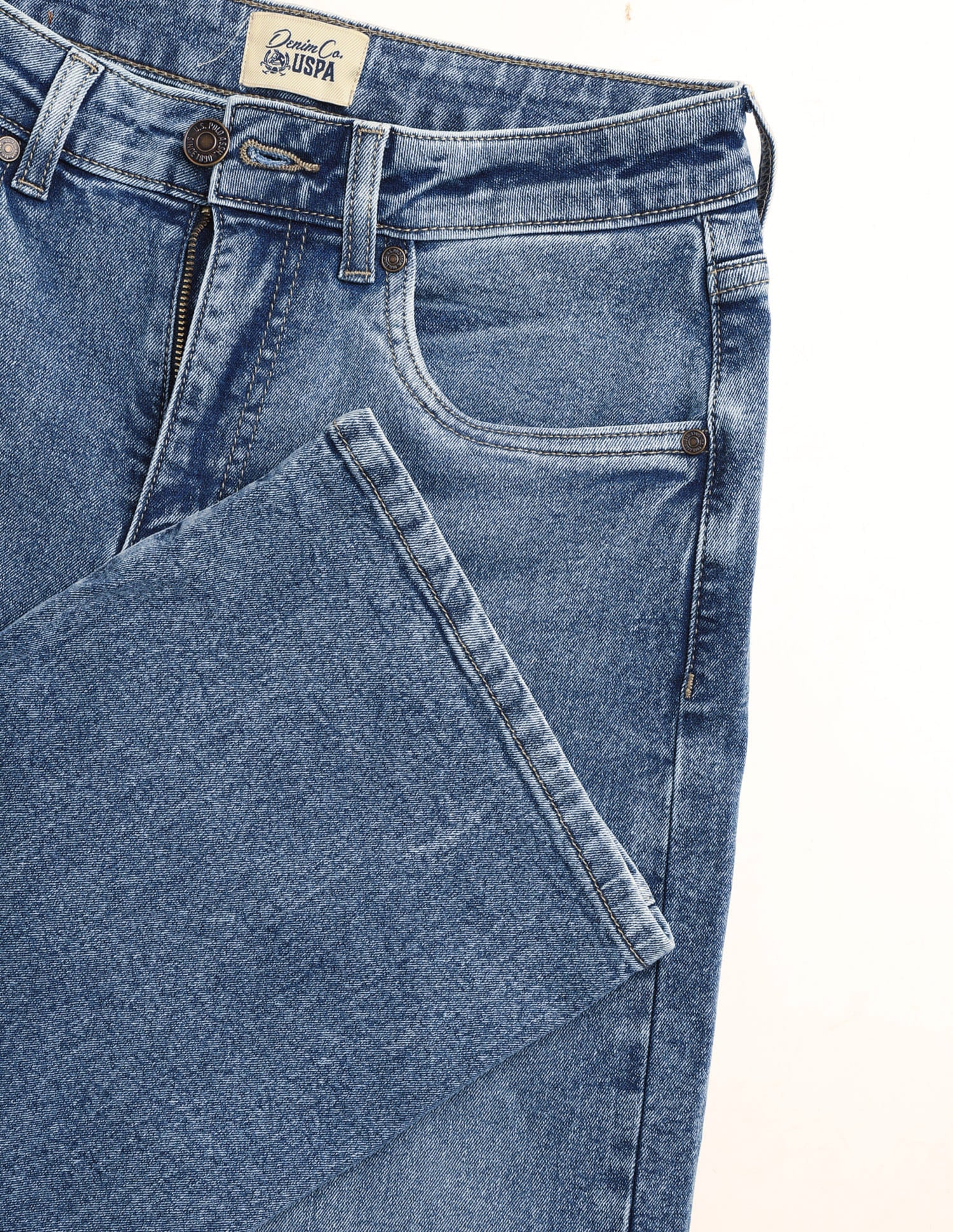 High Rise Straight Fit Jeans - Image 2