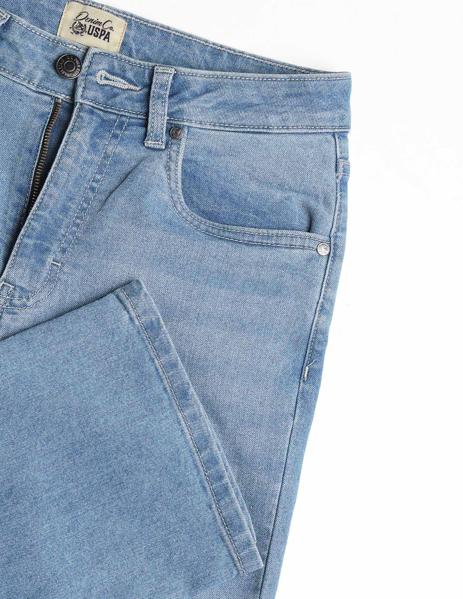 High Rise Straight Fit Jeans - Image 2