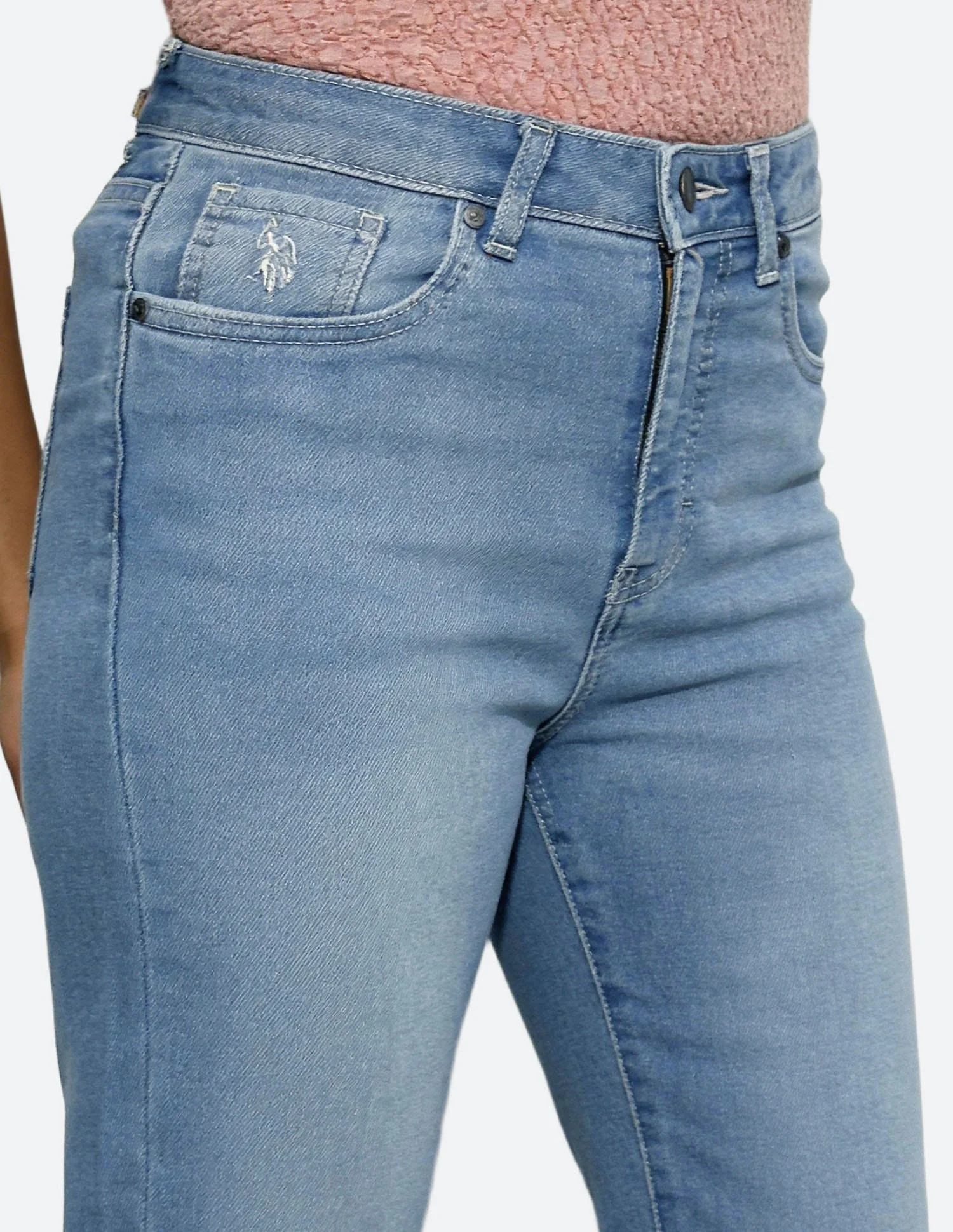 High Rise Straight Fit Jeans - Image 6
